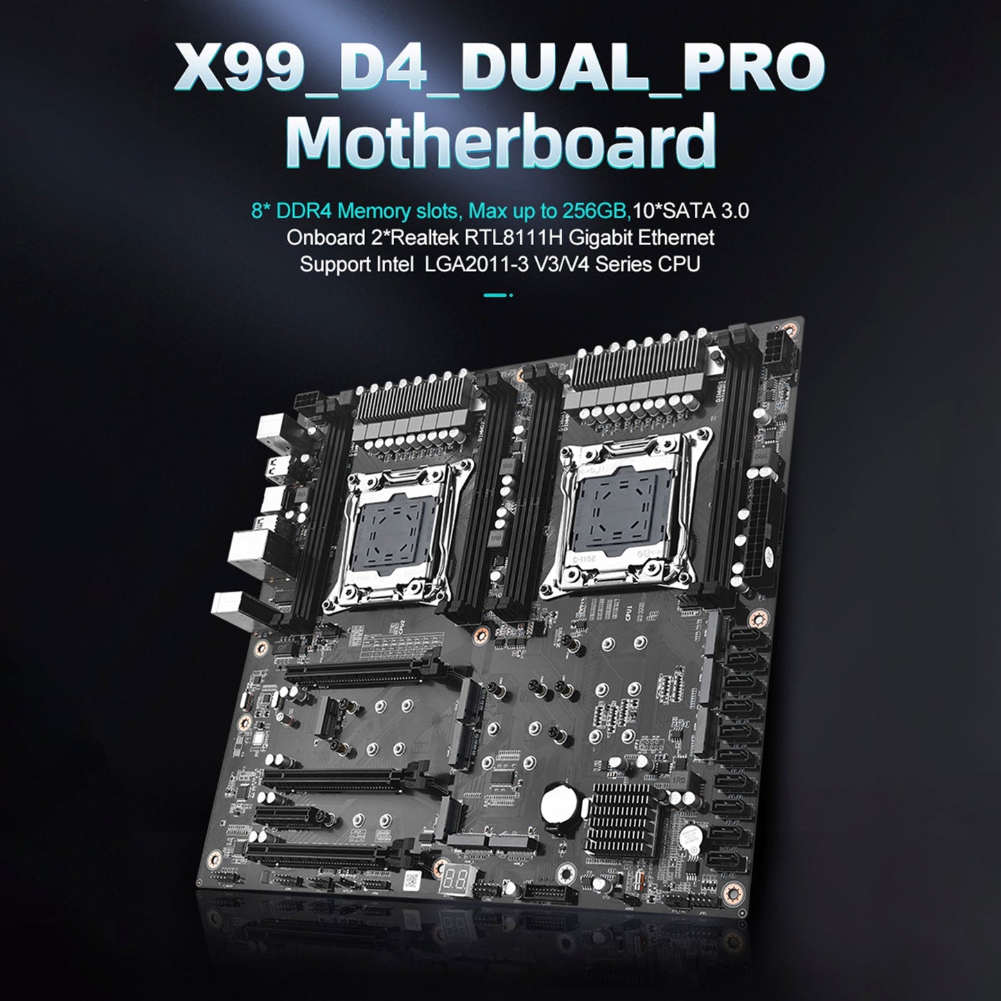 X99 Dual-Channel Motherboard PRO Desktop Computer Motherboard LGA2011-3 V3/V4