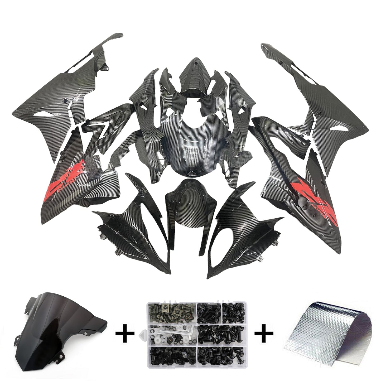 2017-2018 BMW S1000RR Injection Fairing Kit Bodywork Plastic ABS