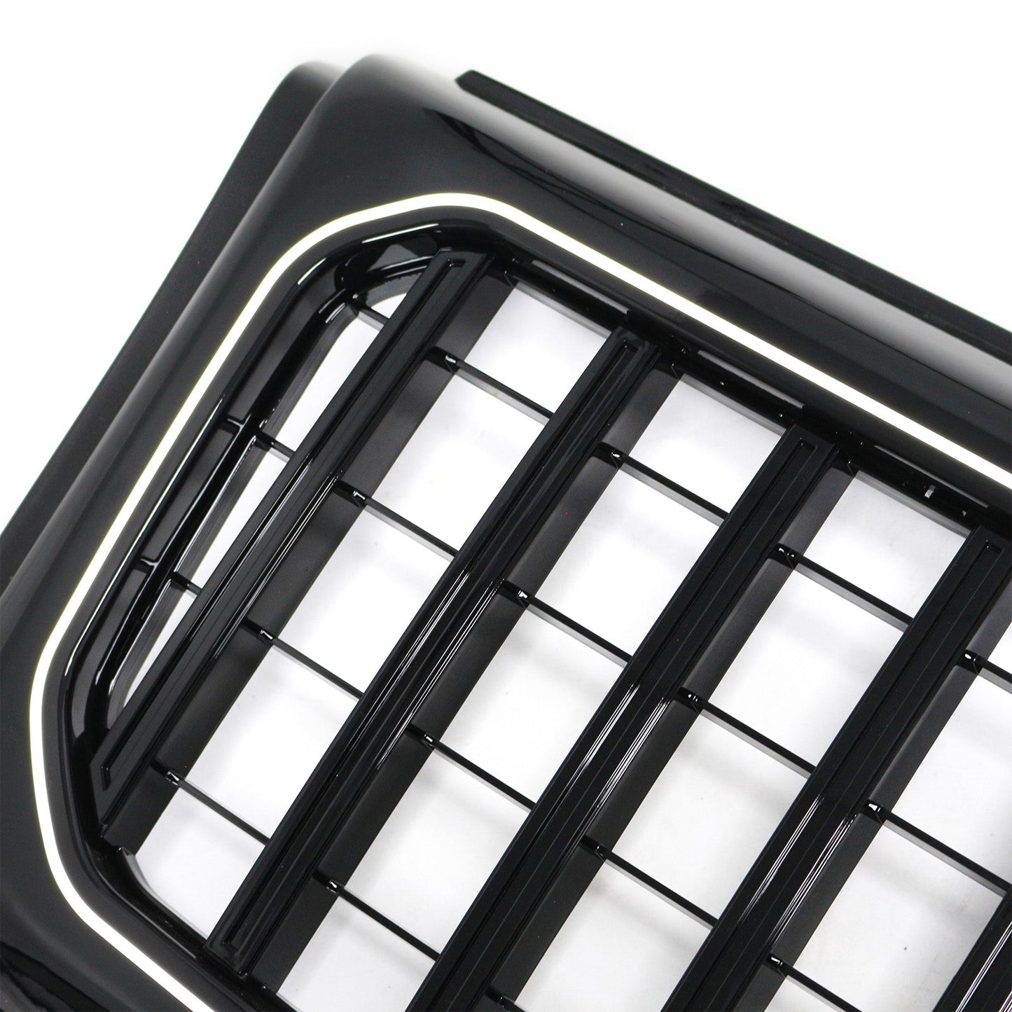 1990-2018 Fit Mercedes Benz G-Class W463 Black Front Bumper Grill Grille