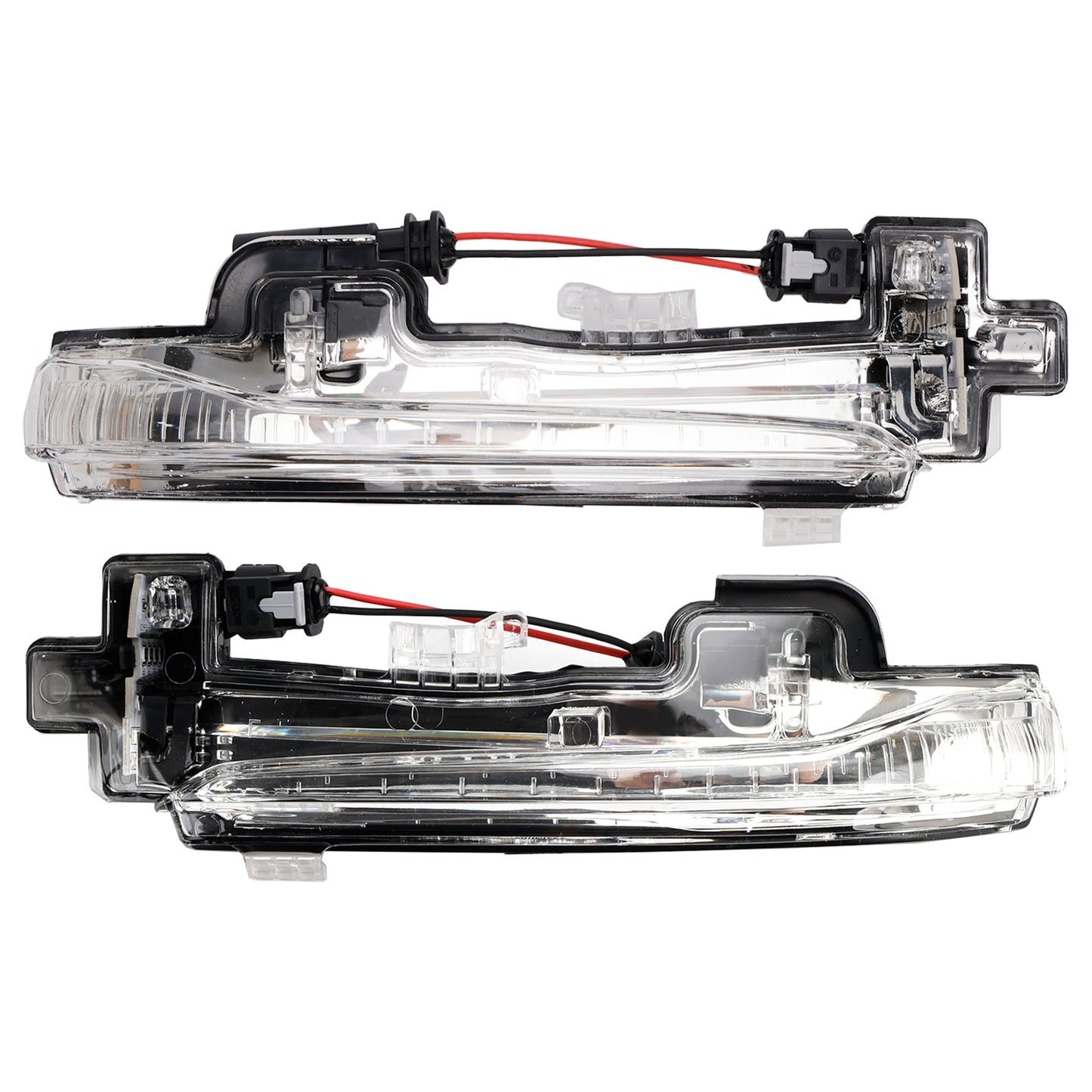 2Pcs Wing Mirror LED Signal Indicator Light For Volvo V40 S60 S80 V60 V70