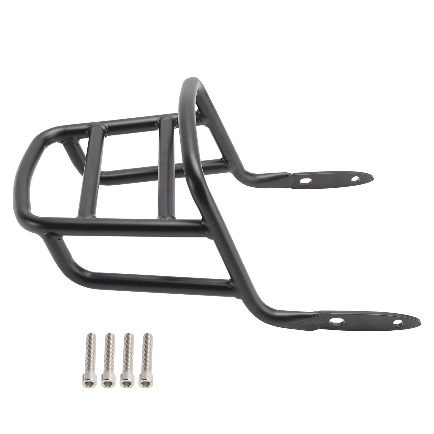 2022-2024 R E New Classic 350 Reborn REAR RACK TUBE TYPE CARRIER - BLACK