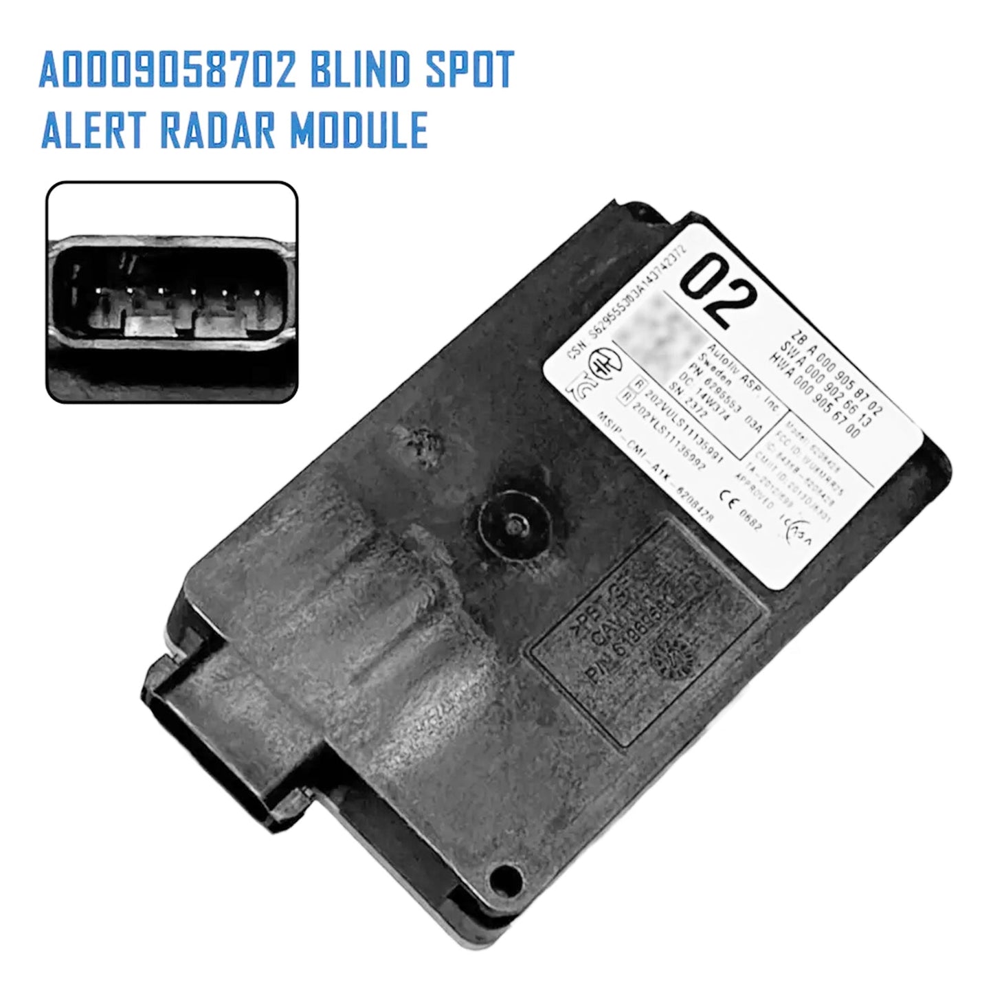 2014-2020 Maybach S-Klasse (X222) New Radar Sensor Distronic Control Unit A000905870 A0009026613