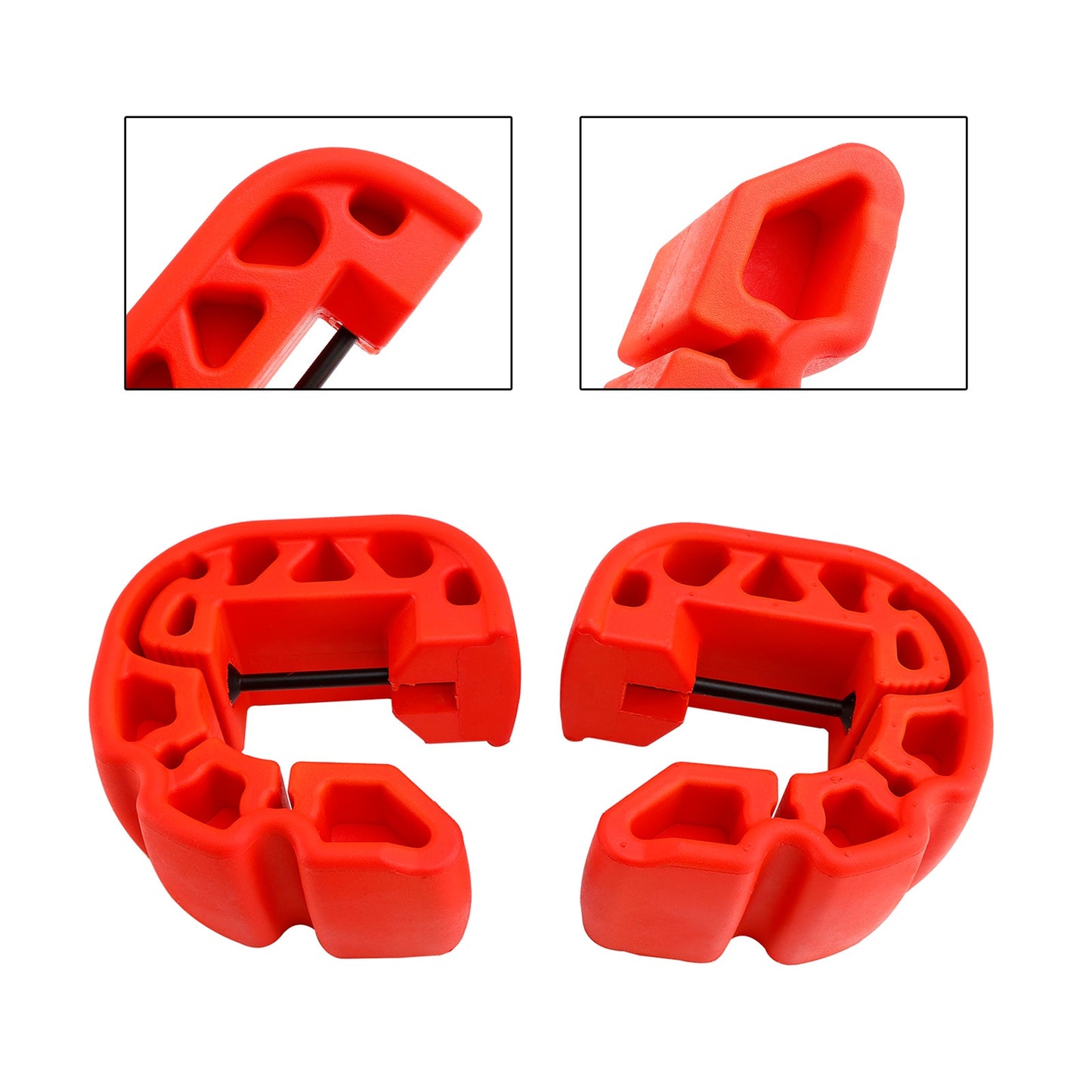 Watercraft Buffer Snap-In Fender Bumper 295100418 Red For Sea-Doo Spark Gtr Gtx