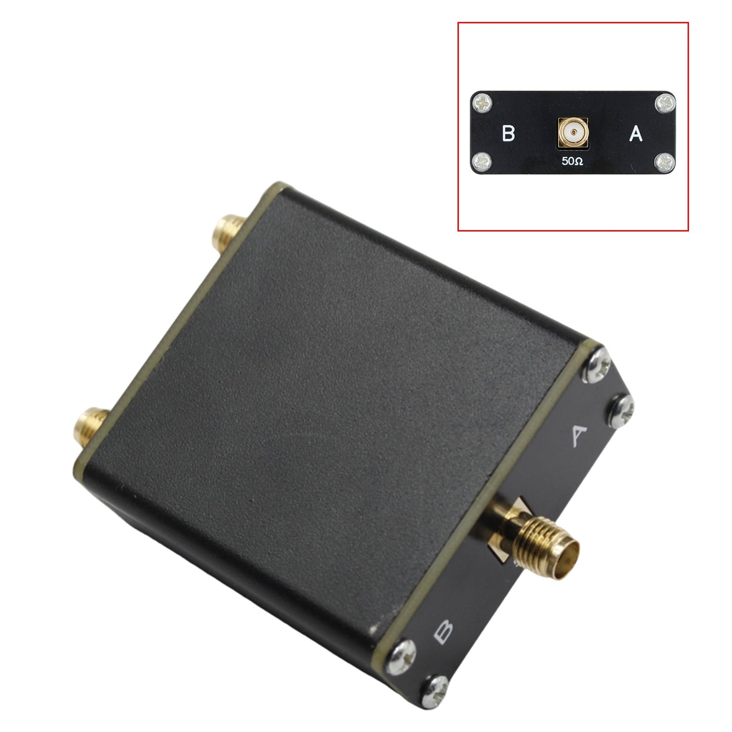 10W 1-to-2 Antenna Switch RF Switch High-Frequency Switch Manual Switch