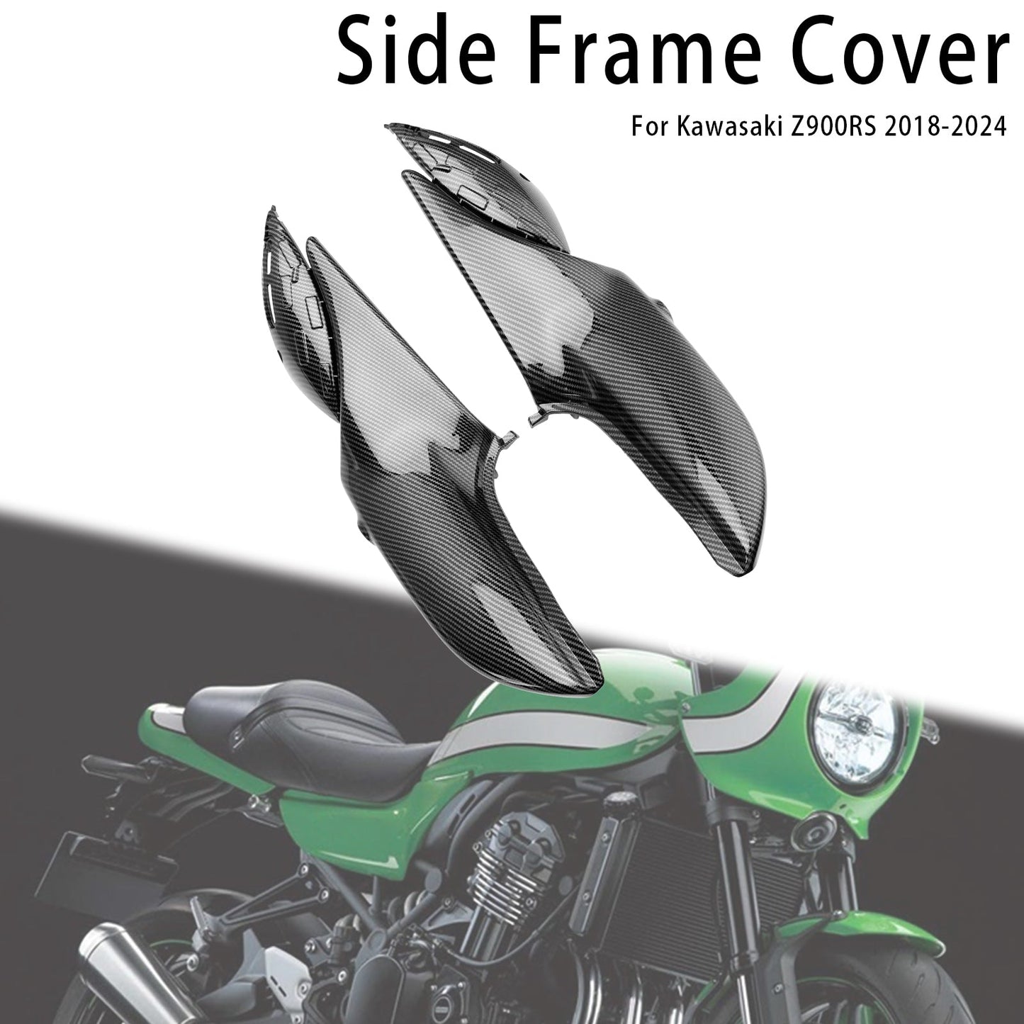 2018-2024 Kawasaki Z900RS Side Frame Panel Protector Fairings Cover