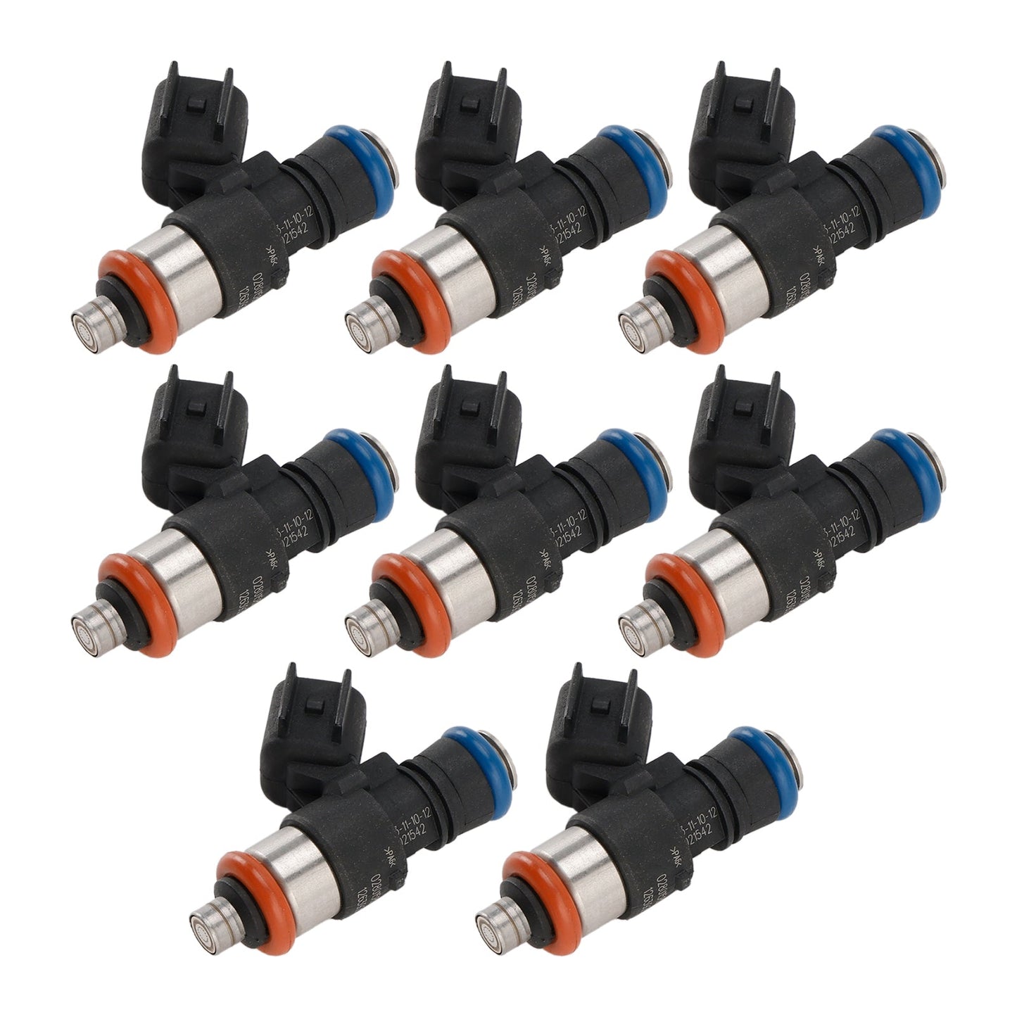 2011-2017 Chevrolet Caprice PPV 6.0L V8 8PCS Fuel Injector 12639221 0280158274