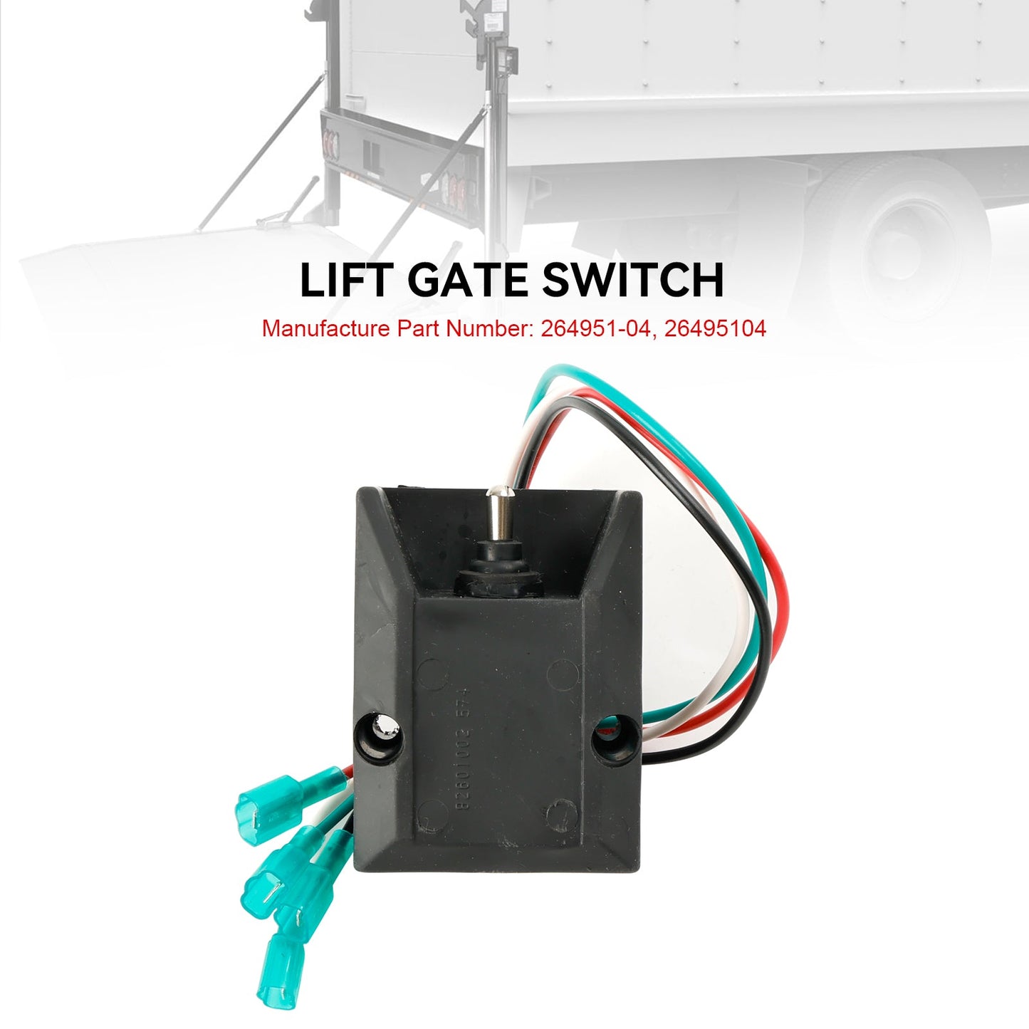 Lift Gate Switch Box Truck Trailer Liftgate 264951-04 Fit GPT TE 25