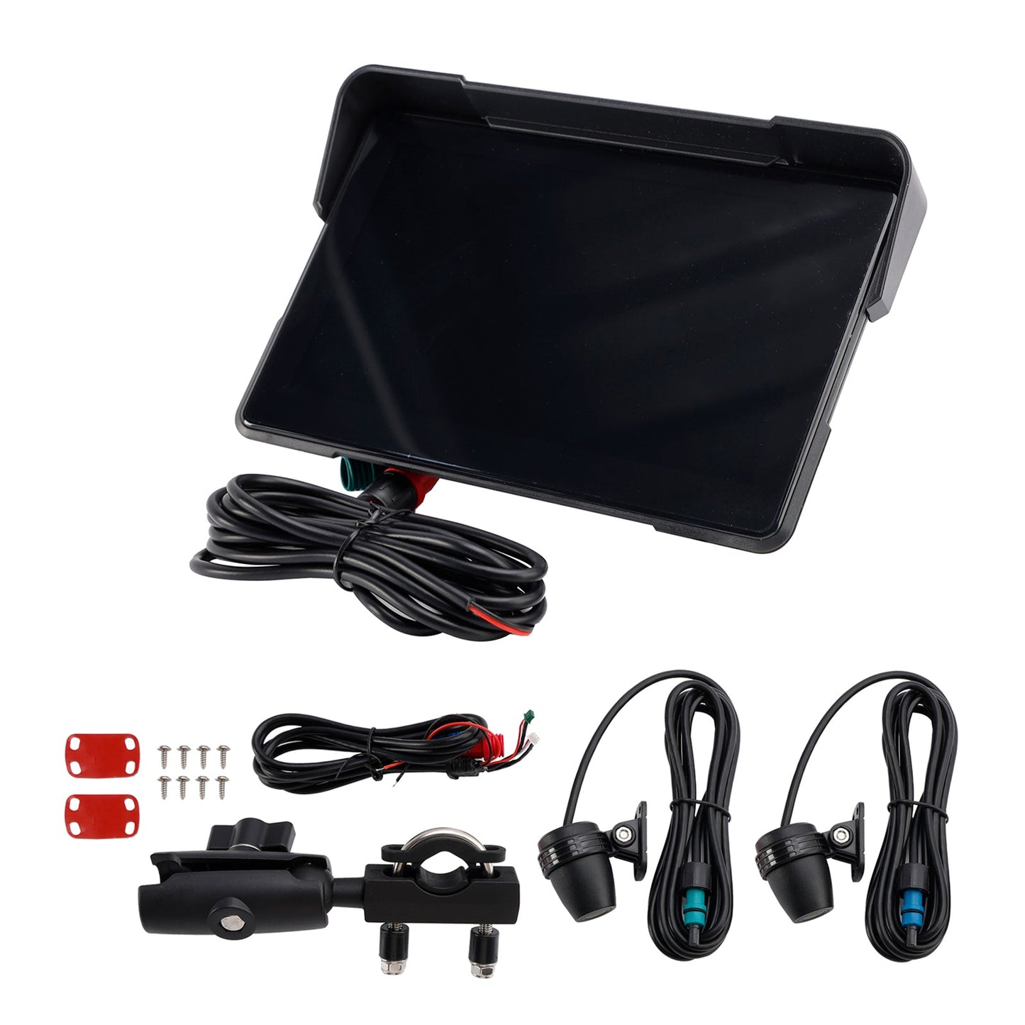 Motorcycles Car Play 7 Inch Universal 1080P Record For Scooter Motorcycle