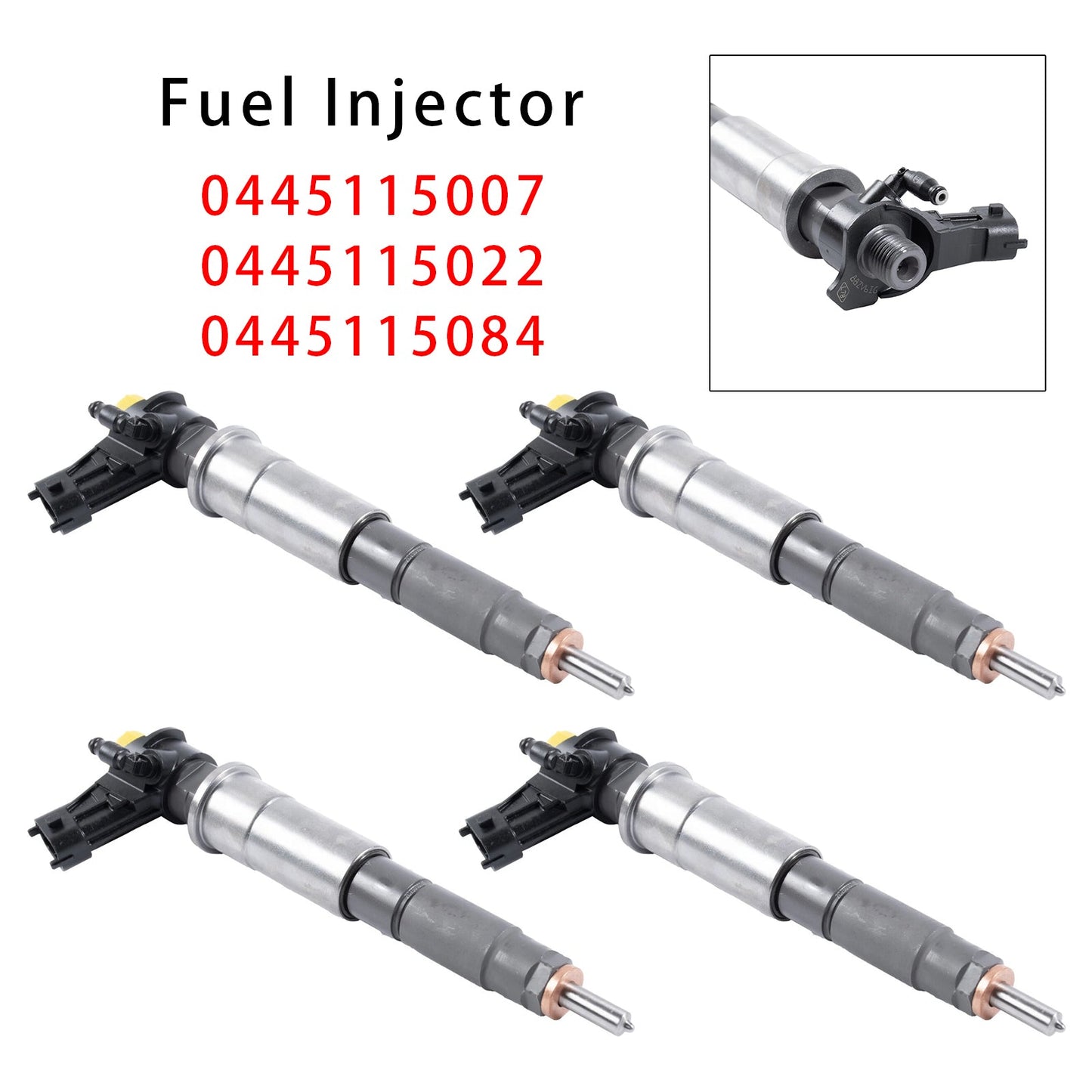 09.2005-11.2008 For GRAND SCÉNIC II 2.0 dCi - 110 kW 150 PS 1995 cc 4PCS Fuel Injector 8200804536