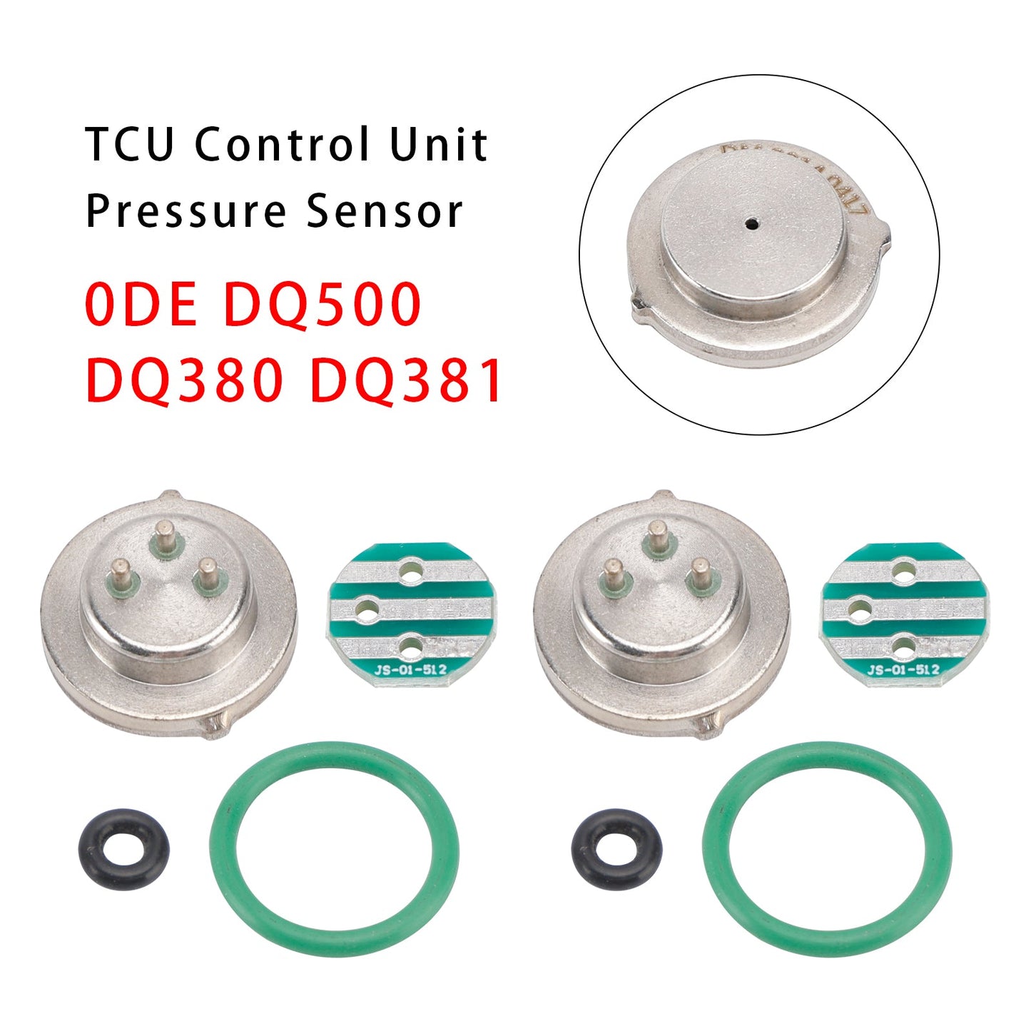 0DE DQ500 DQ380 DQ381 TCU Transmission Control Unit Pressure Sensor For VW AUDI