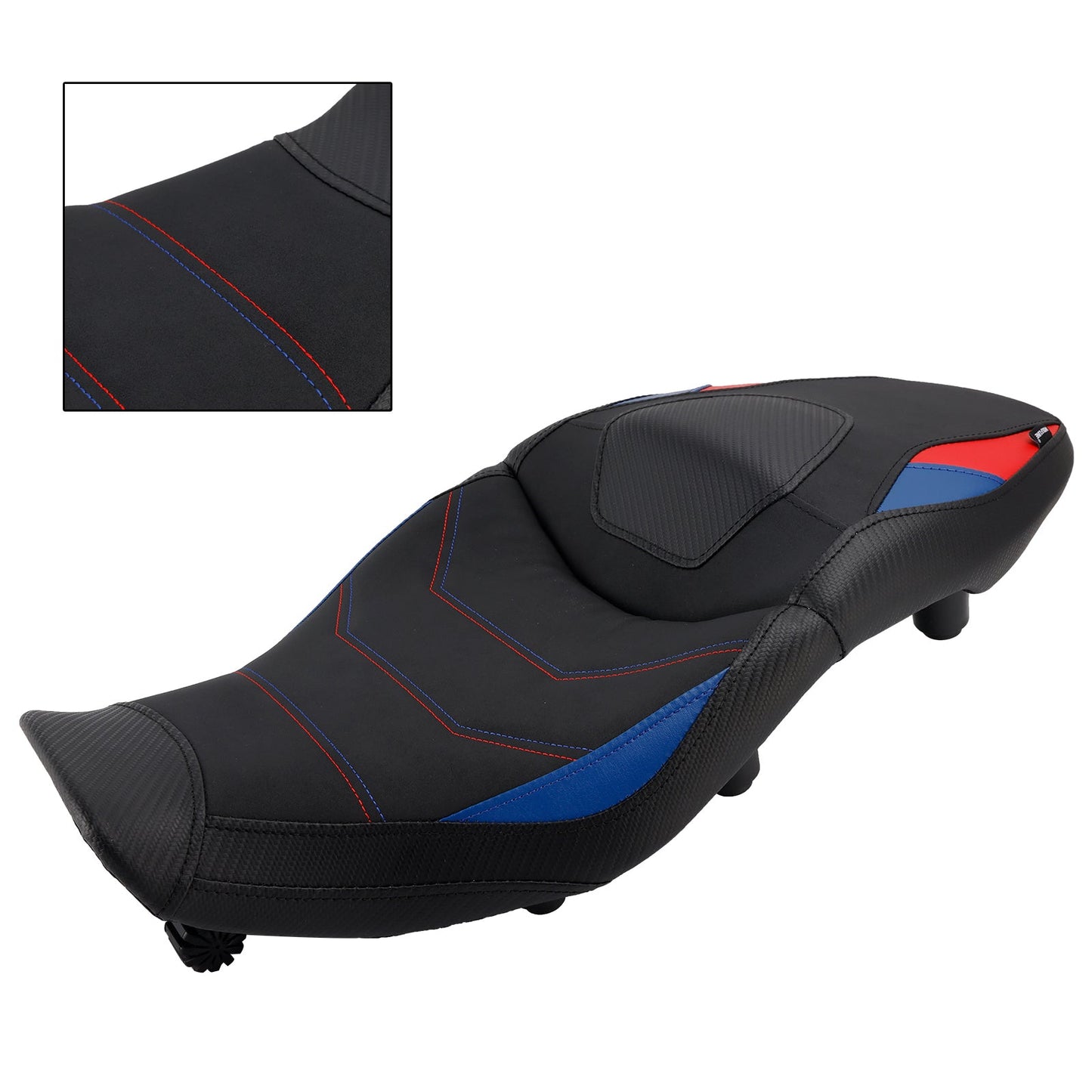 2020-2024 BMW S1000XR Front Rear Driver Passenger Seat -20mm Black
