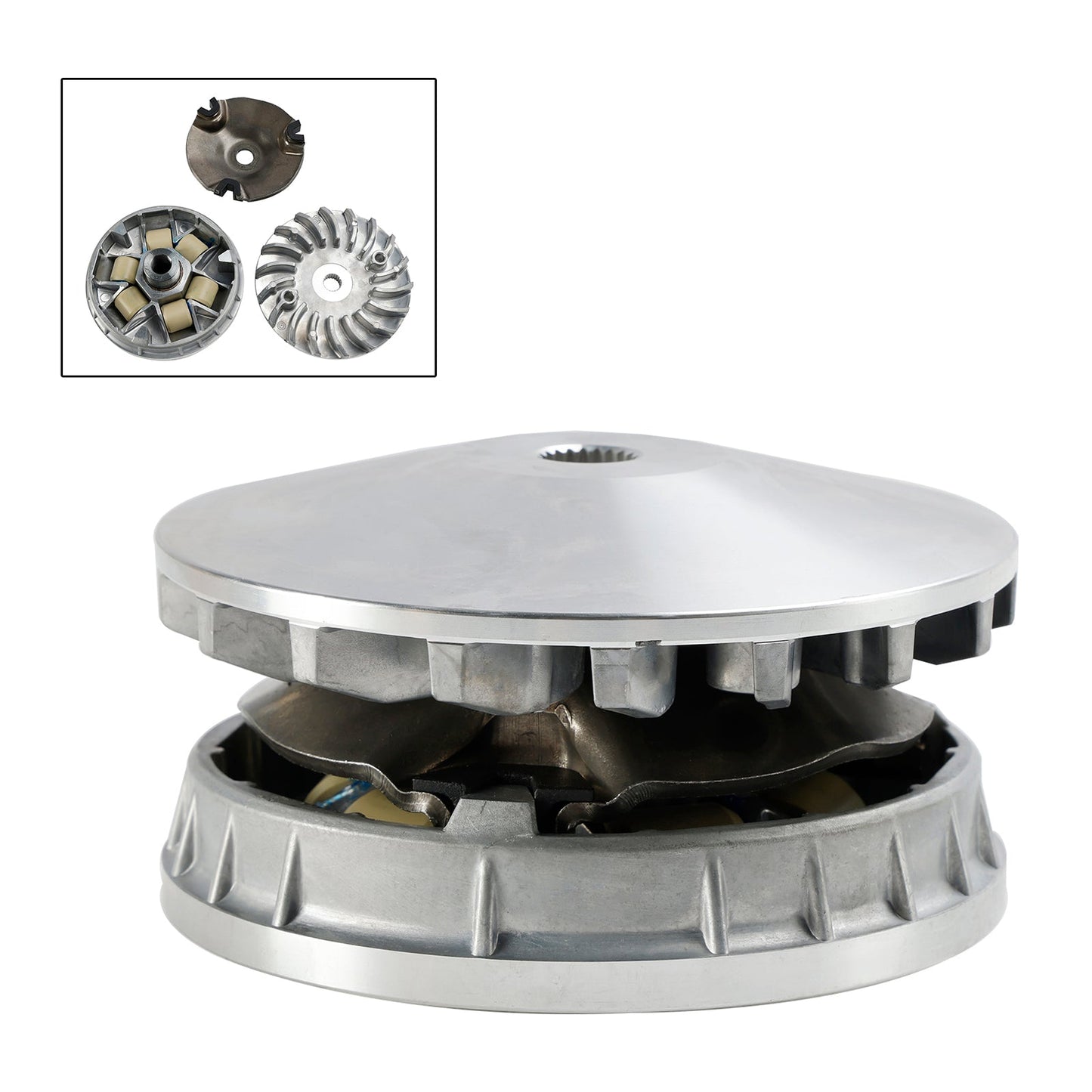 2006-2014 SYM Quadlander 300S Front Clutch Variator Pulley Set A22400-E10-200 S22102HMA000