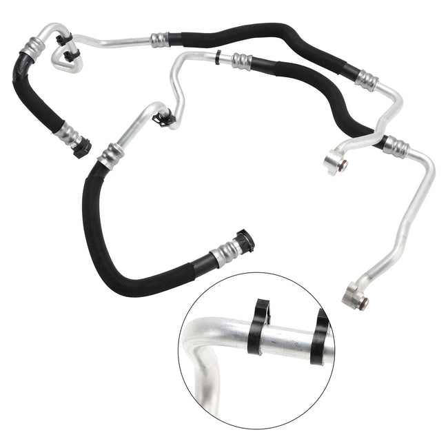 Engine Oil Cooler Line 17227589509 17227589510 For BMW 550i 550i GT 550i 650i