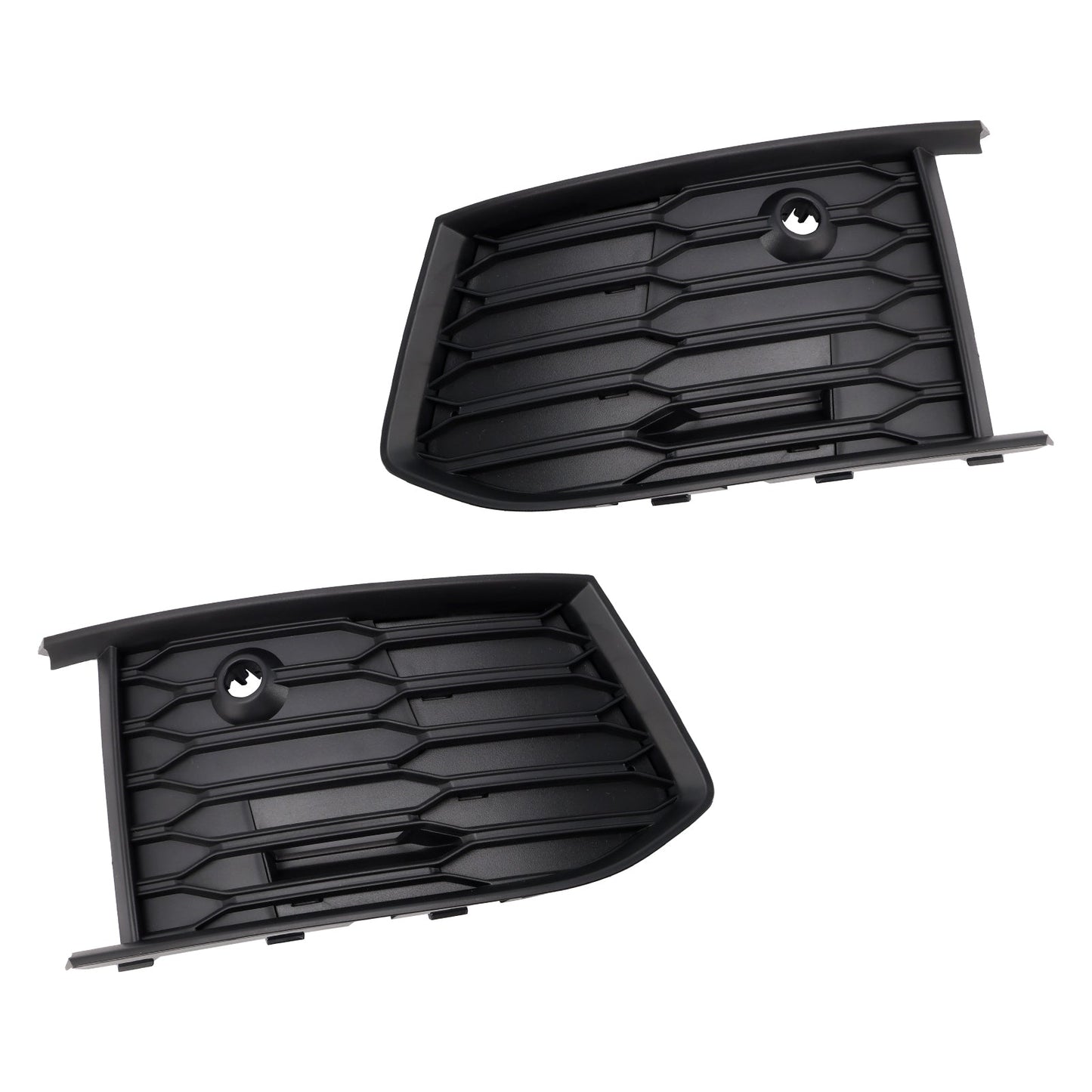 2019-2023 Audi A6 C8 S-Line S6 2PCS Front Fog Light Lamp Bezel