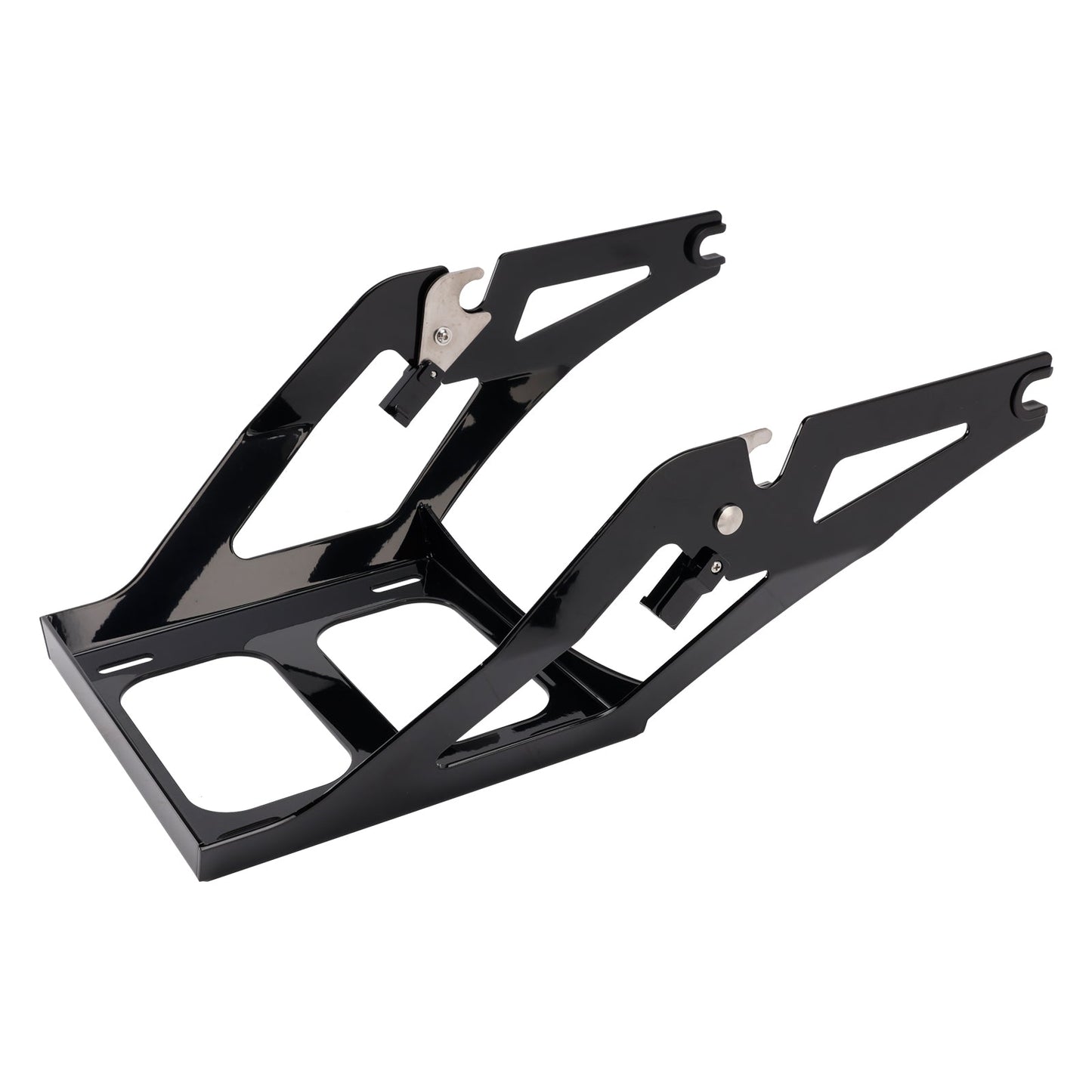 2018-2020 Softail Low Rider FXLR Black Two Up Luggage Trunk Mount Rack