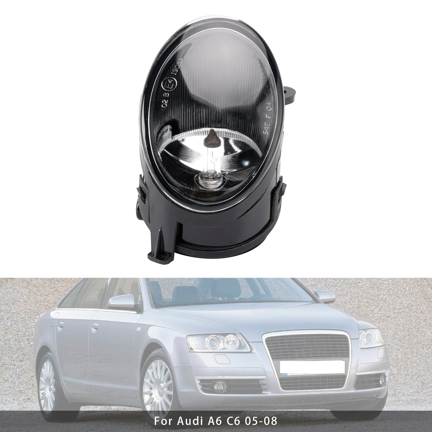2005 2006 2007 2008 Audi A6 C6 1 Pcs Right Front Bumper Fog Light