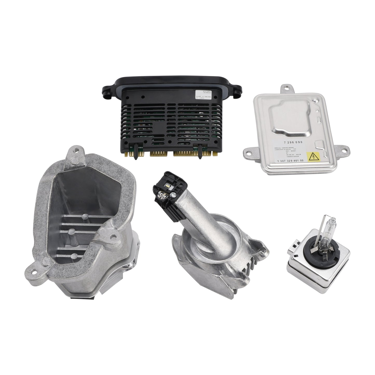 12PCS Left+Right Power Module LED Headlight AHL For BMW 5 Series F10 F11 F07