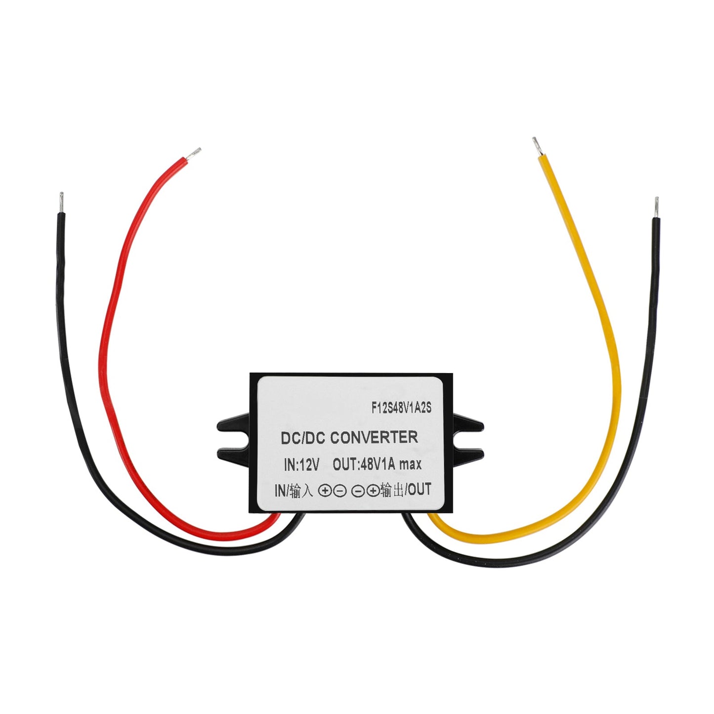 DC-DC 12V-48V 1A 48W Step Up Car Power Supply Converter Regulator Waterproof