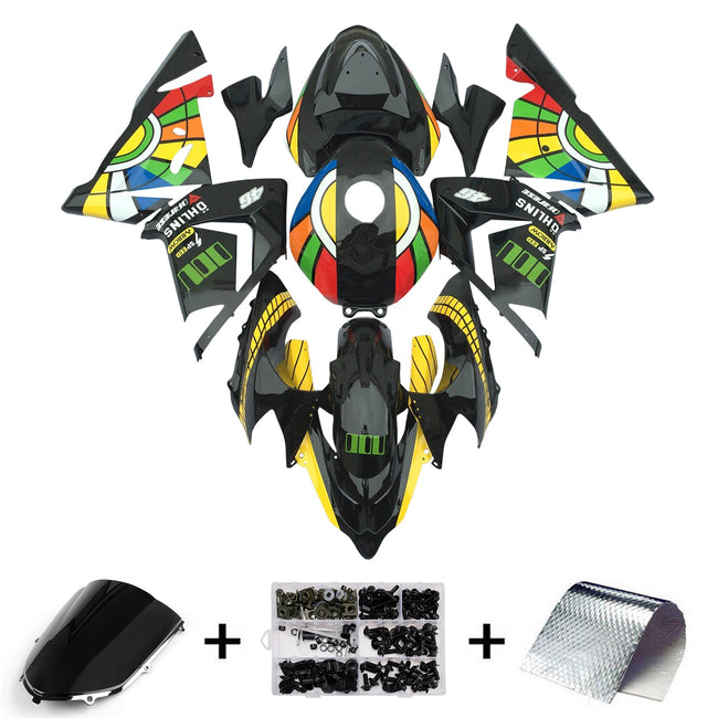 Injection Fairing Kit Bodywork Plastic ABS fit For Kawasaki ZX10R 2004-2005