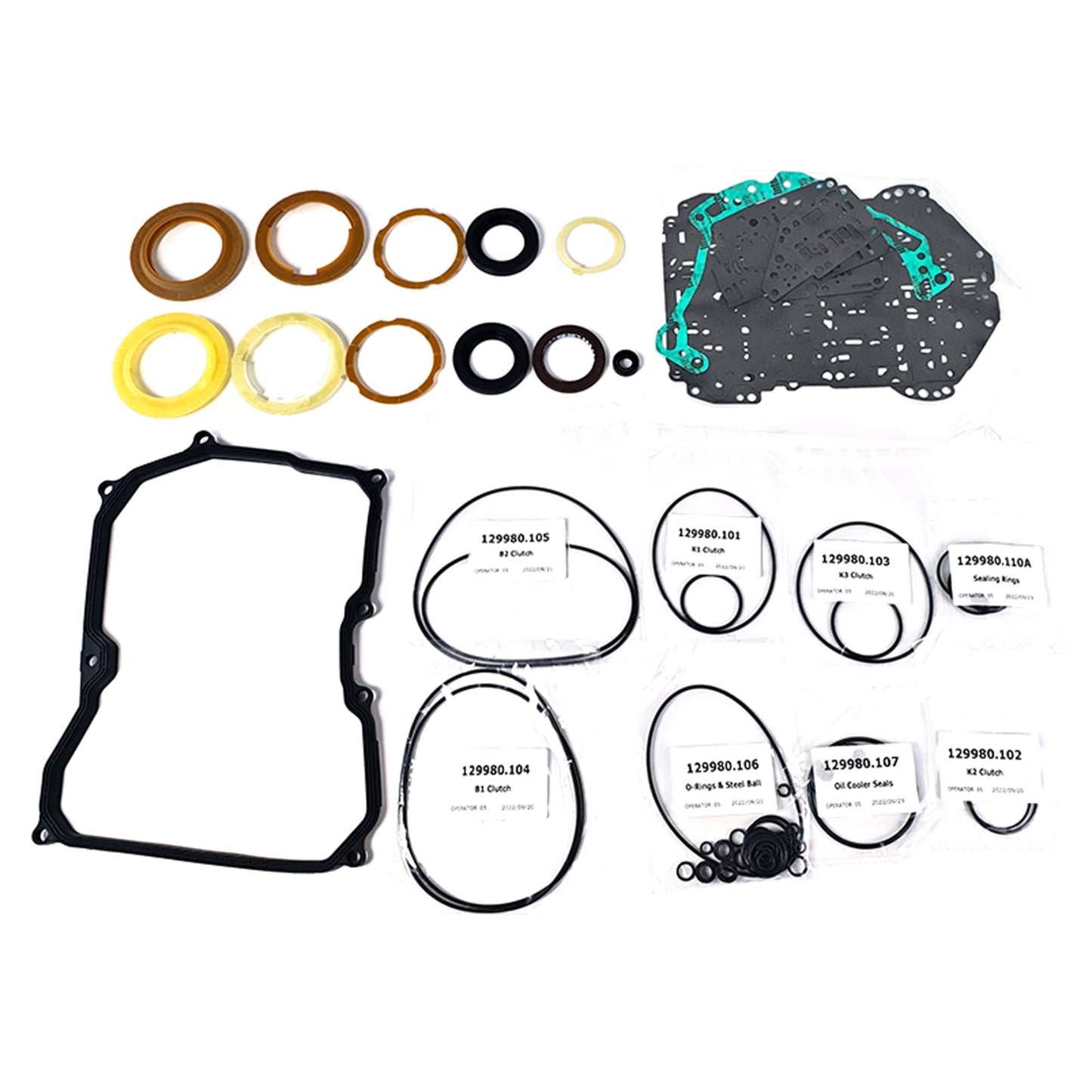 2003-2012 OCTAVIA (NON-USA) 09G Transmissions Master Rebuild Kit Gasket Clutch Set TF60SN