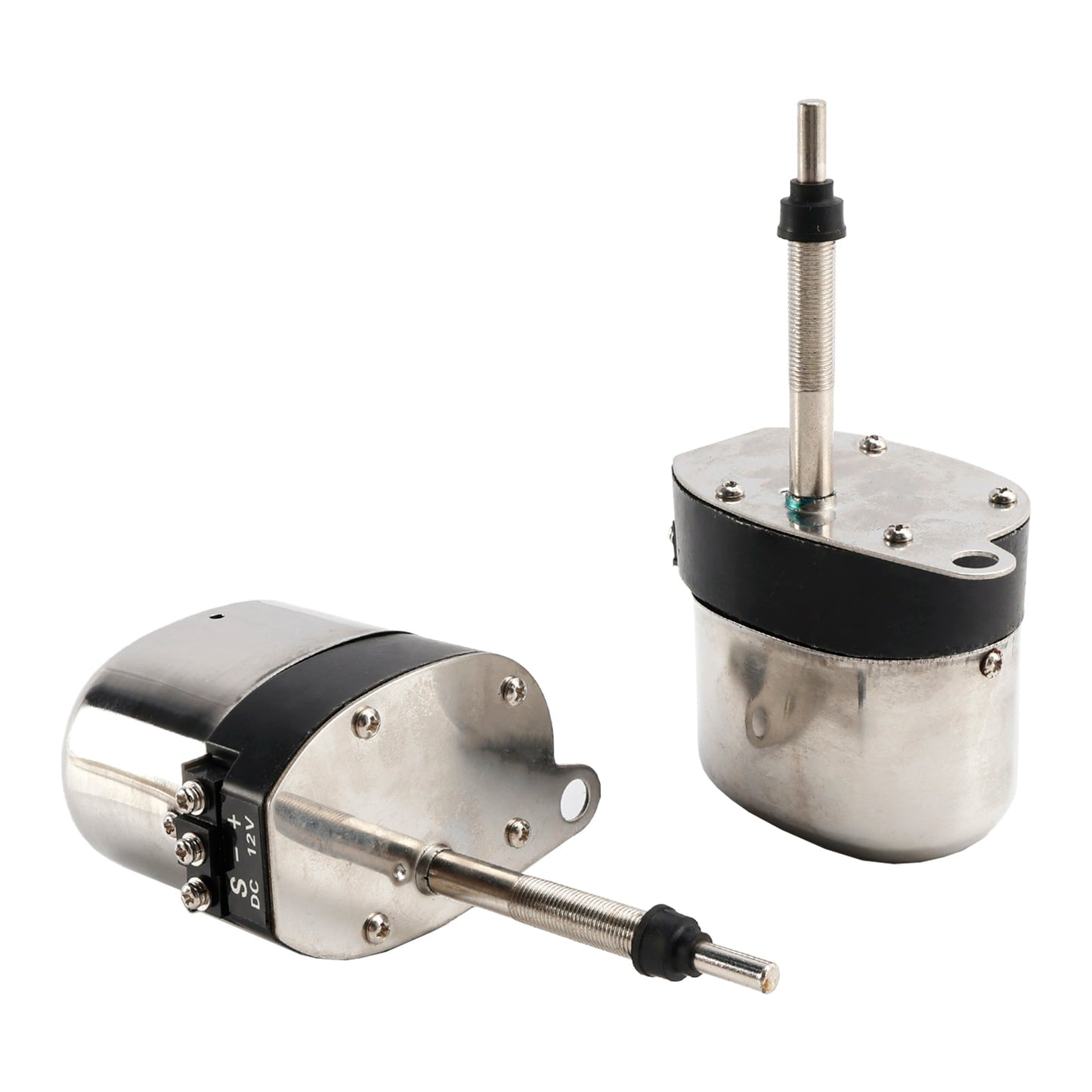 Pair of Stainless Windshield Wiper Motor Hot Street Rod for Jeep for Ford