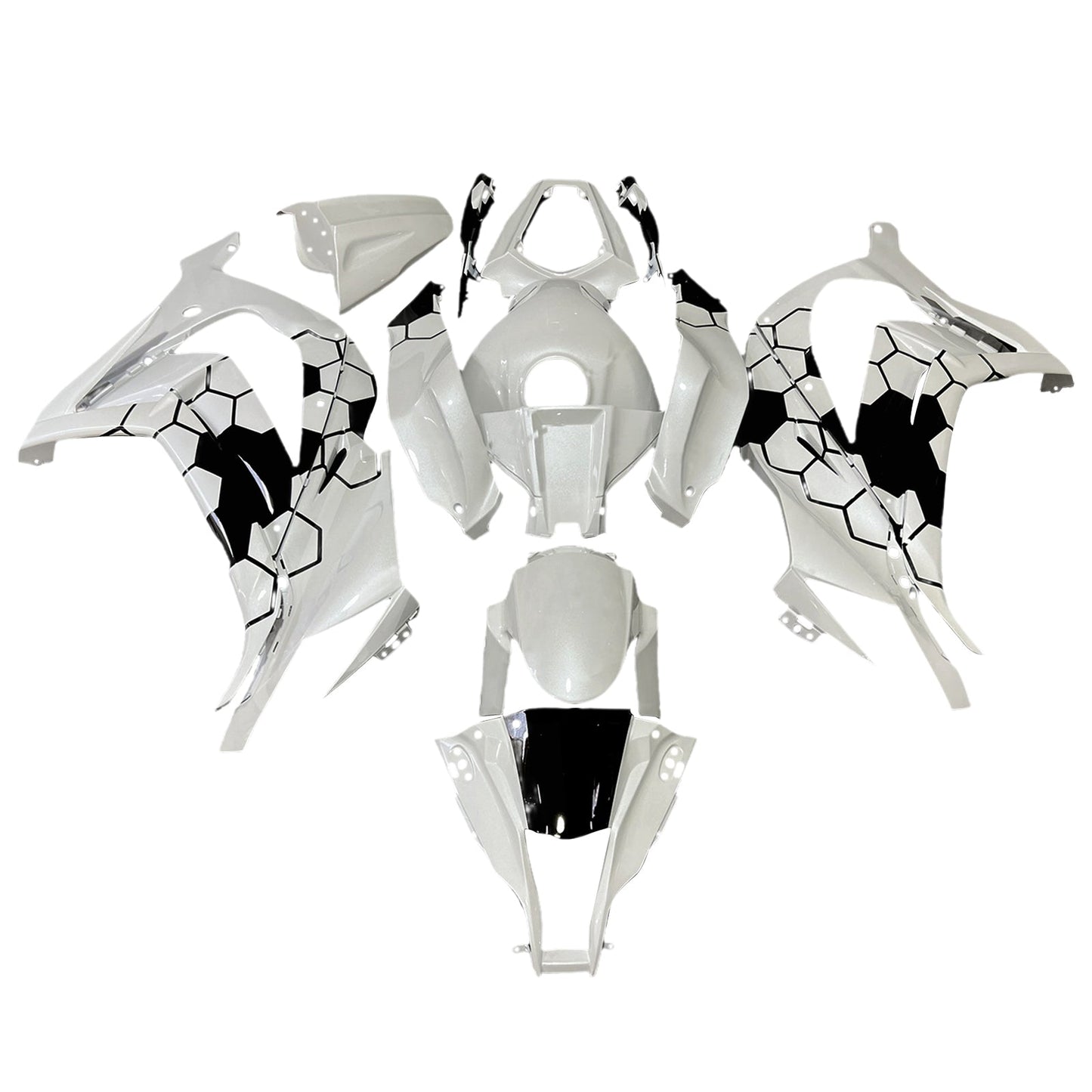 Injection Fairing Kit Bodywork Plastic ABS fit For Kawasaki ZX10R 2011-2015