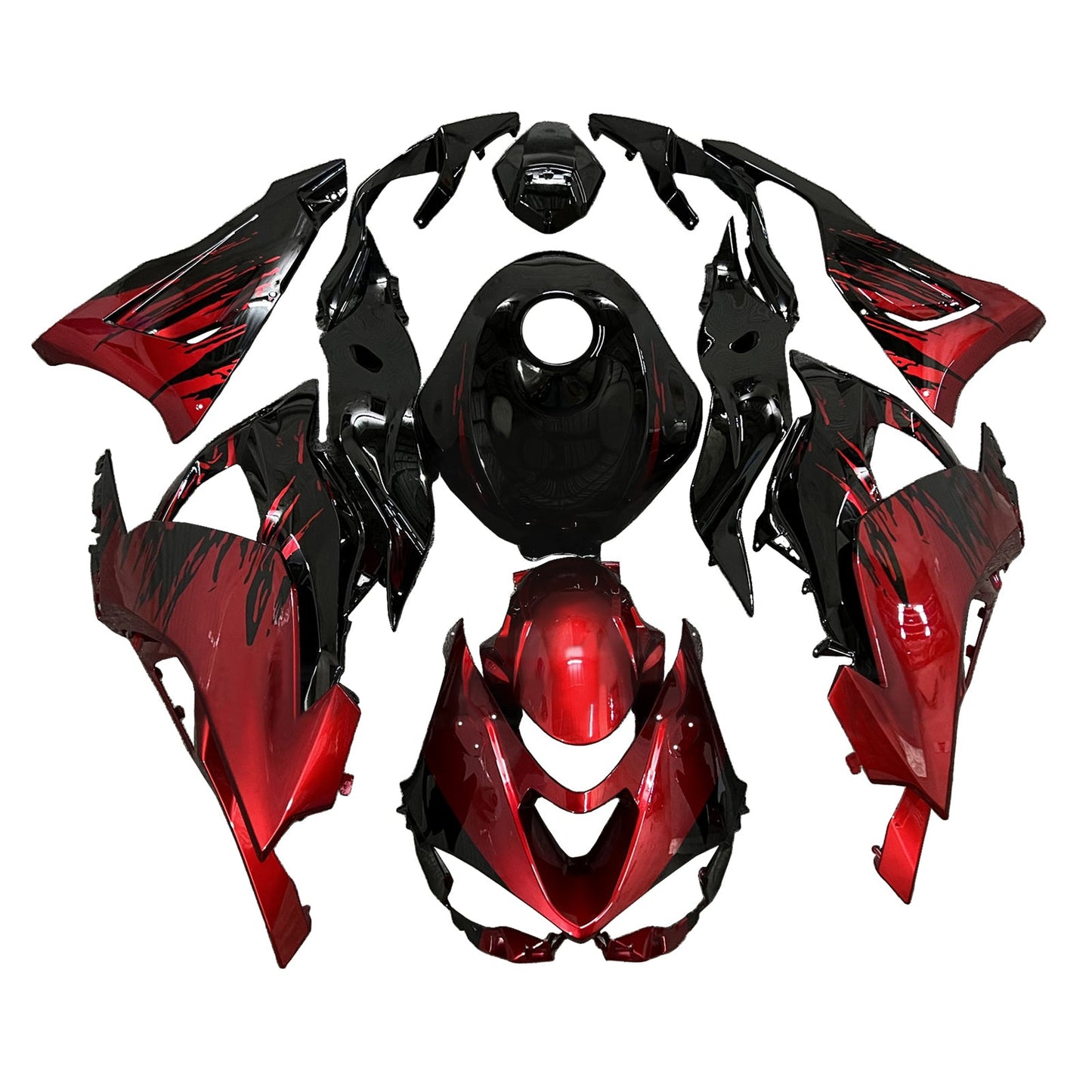 Injection Fairing Kit Bodywork Plastic ABS fit For Kawasaki ZX-6R 2024-2025