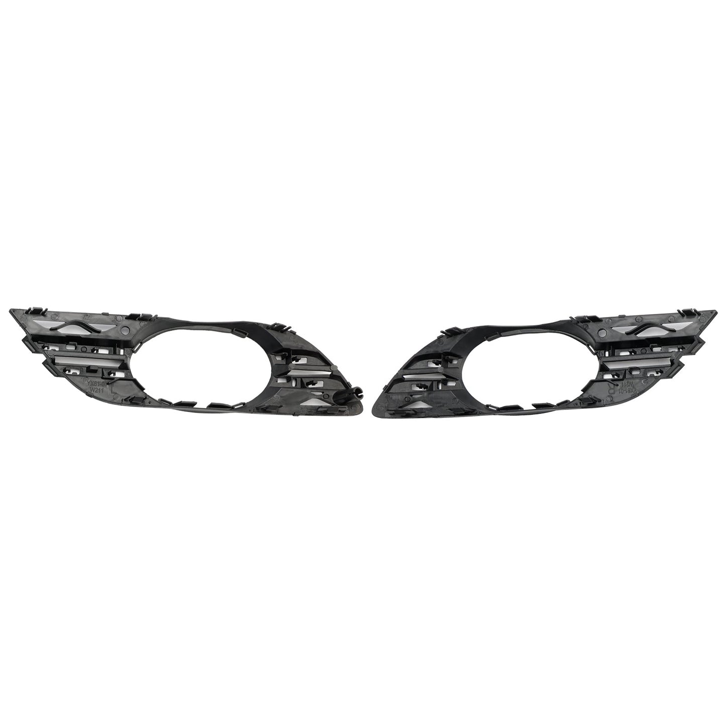 2007-2009 Mercedes Benz E-Class W211 E550 4Matic Base 2PCS Fog Light Trim Set 2118850822 MB1038115