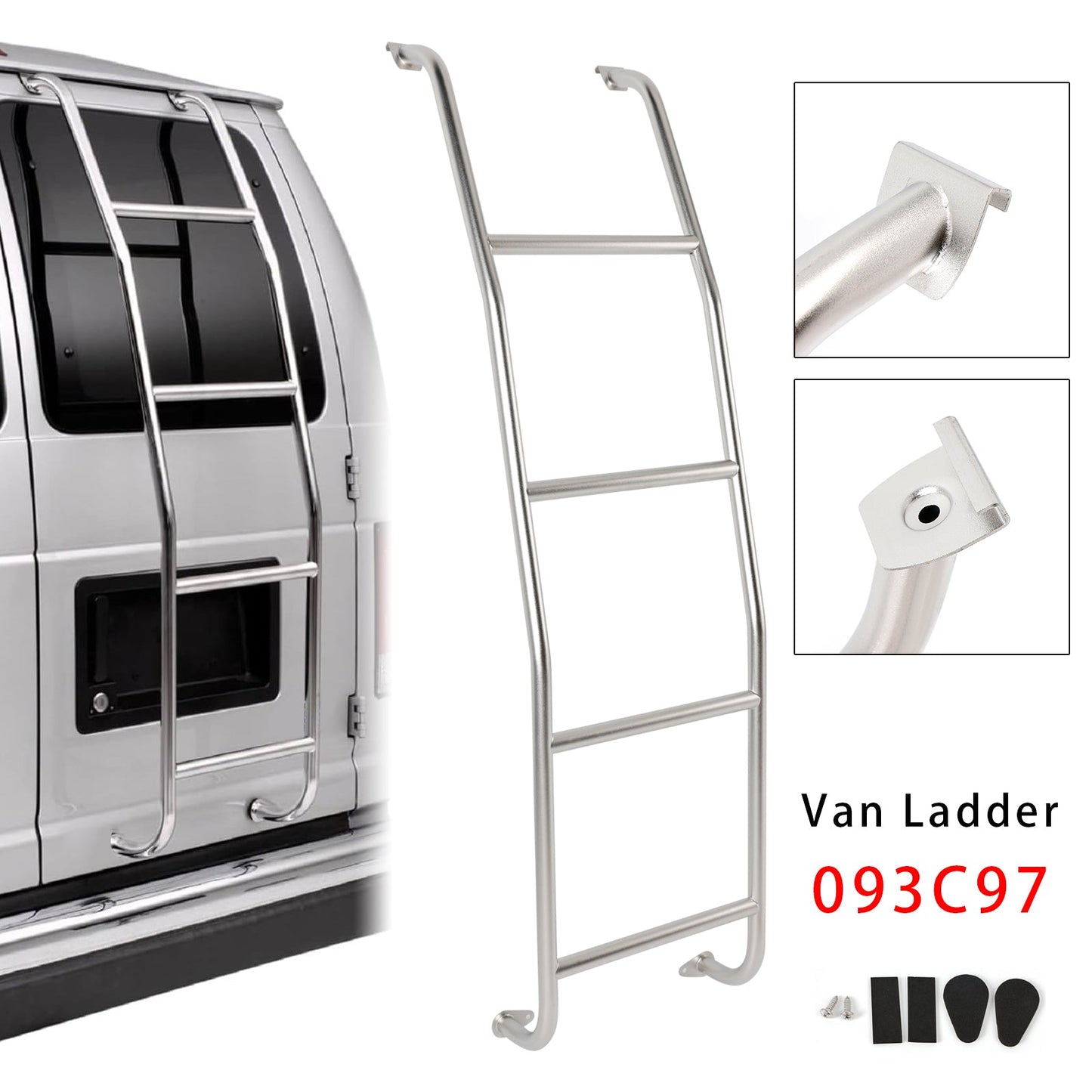 1997-2024 GMC: Savana 1500/2500/3500 5-Step Van Ladder 093PML