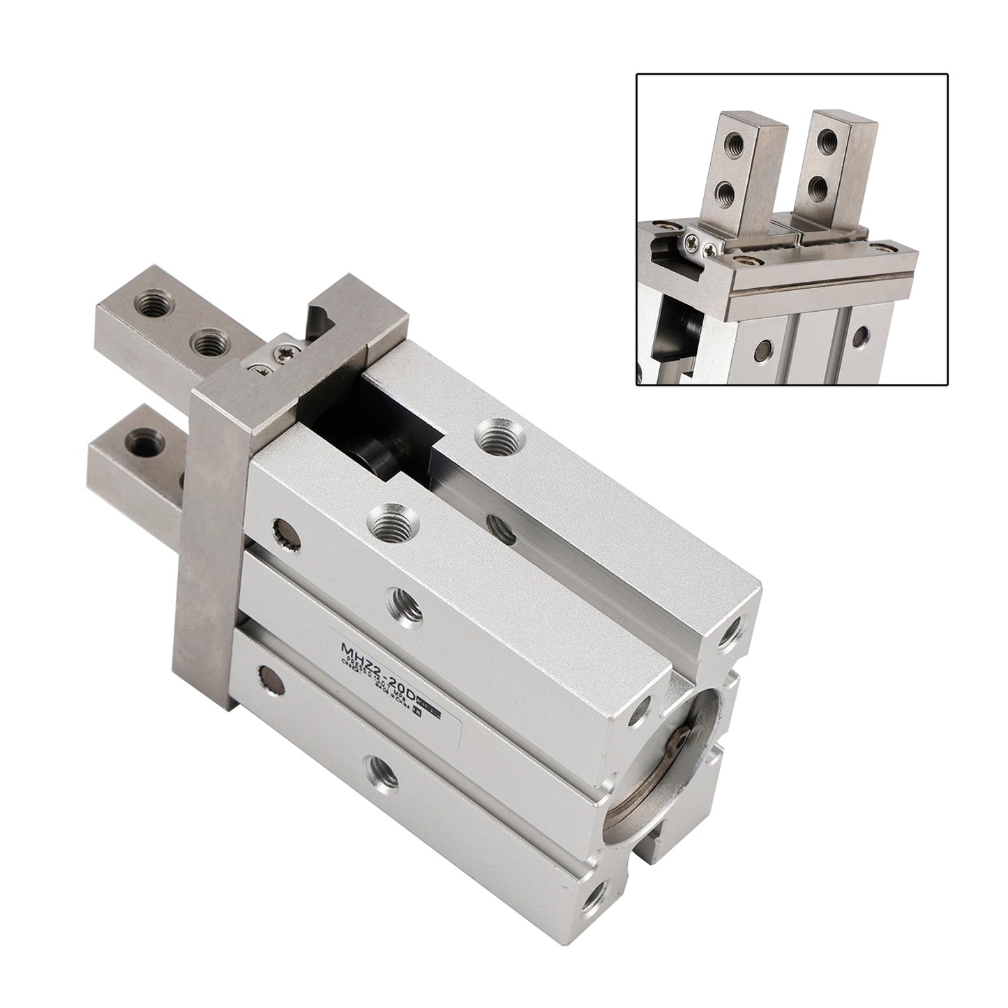 For SMC MHZ2-20D 20mm Parallel Air Gripper Cylinder Bore Pneumatic Part Finger