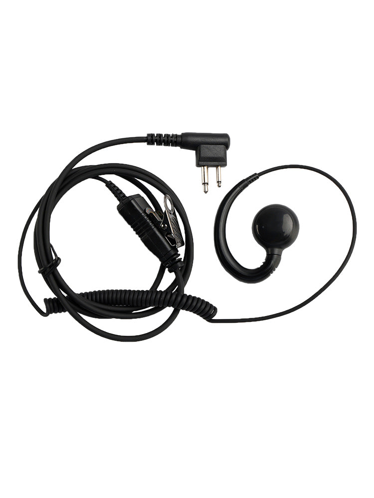 M-018 Small PTT-B6 Curve Hook Earhook Headset For GP2000 CP88 SP10 PRO1150 P040