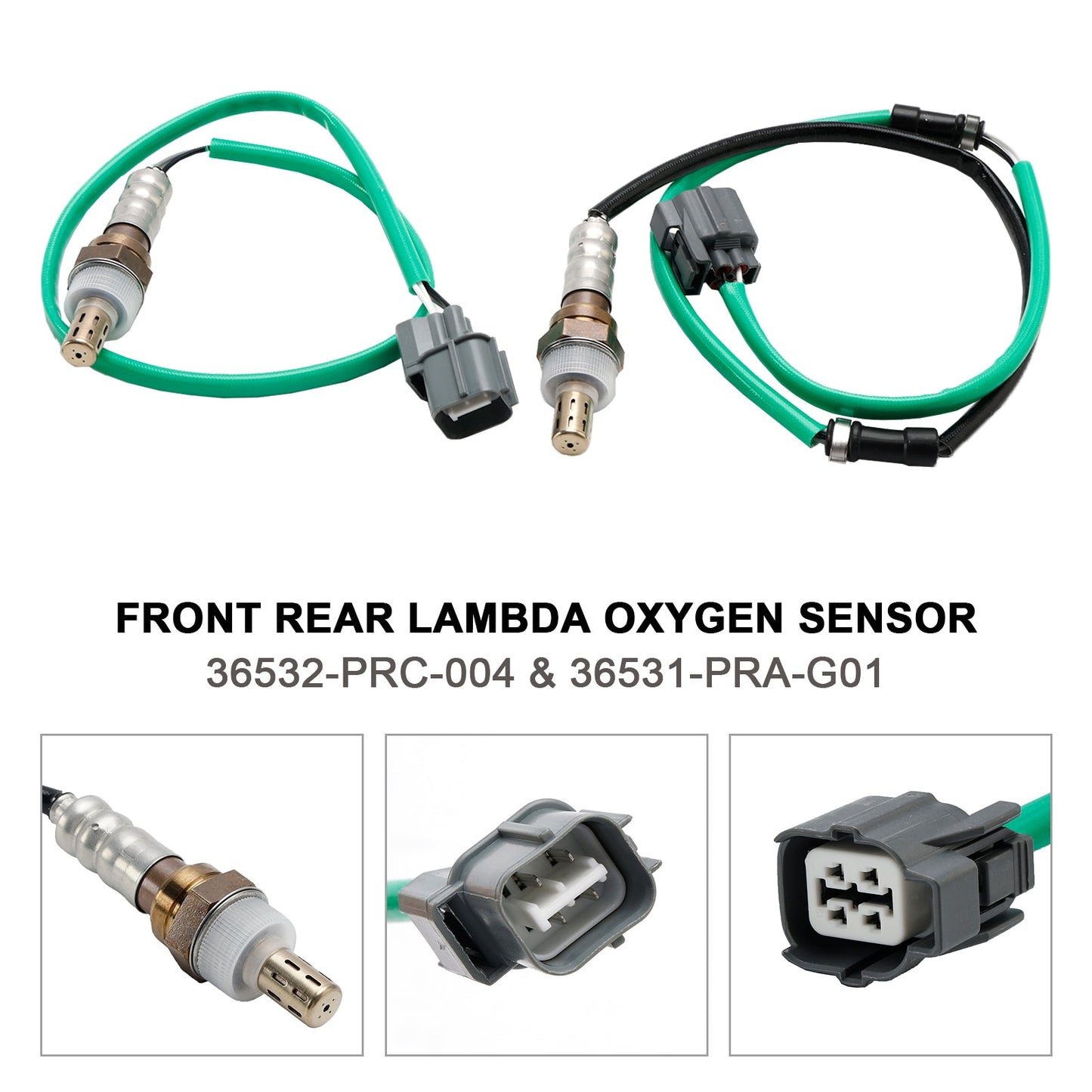 03/2002→12/2008 Honda Jazz 1.2i DSi GD L12A1 Lambda Oxygen Sensor 36532-PRC-004 & 36531-PRA-G01