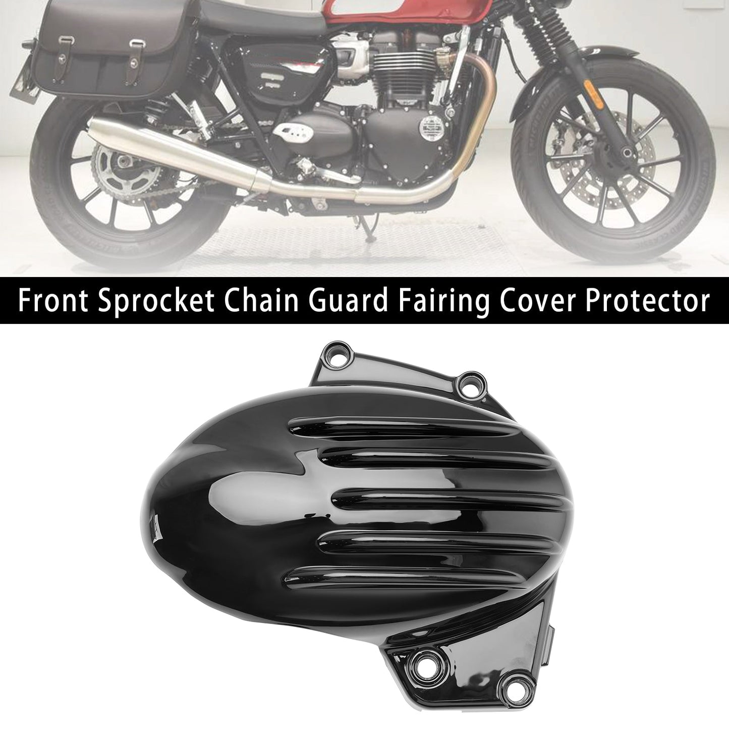 2023-2024 Speed Twin 900 Front Sprocket Chain Guard Fairing Cover