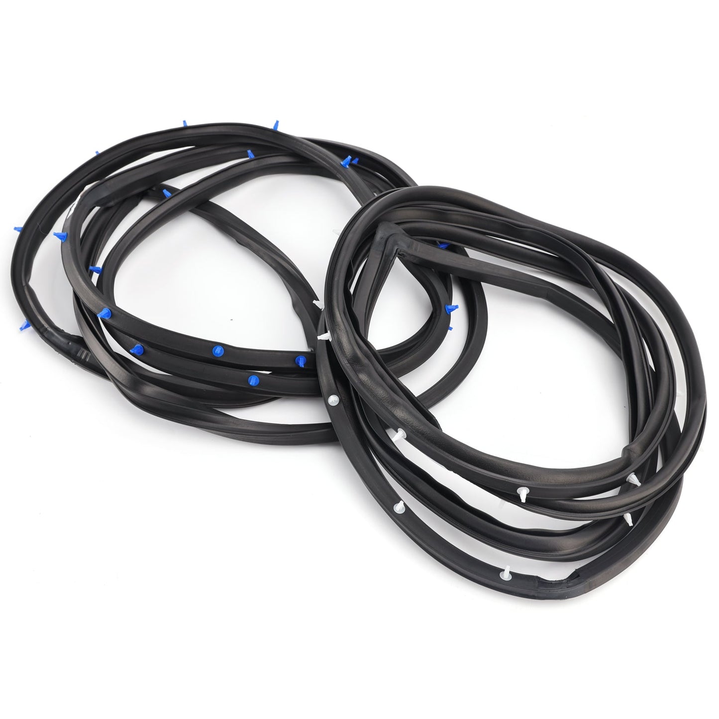 2X Front Door Rubber Seal Set For Toyota LandCruiser 79 Series HZJ HDJ FZJ