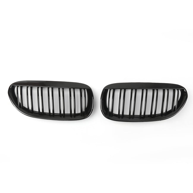 2004-2010 BMW E63 E64 M6 645Ci 650i M6 Pair Front Bumper Hood Grille Grill