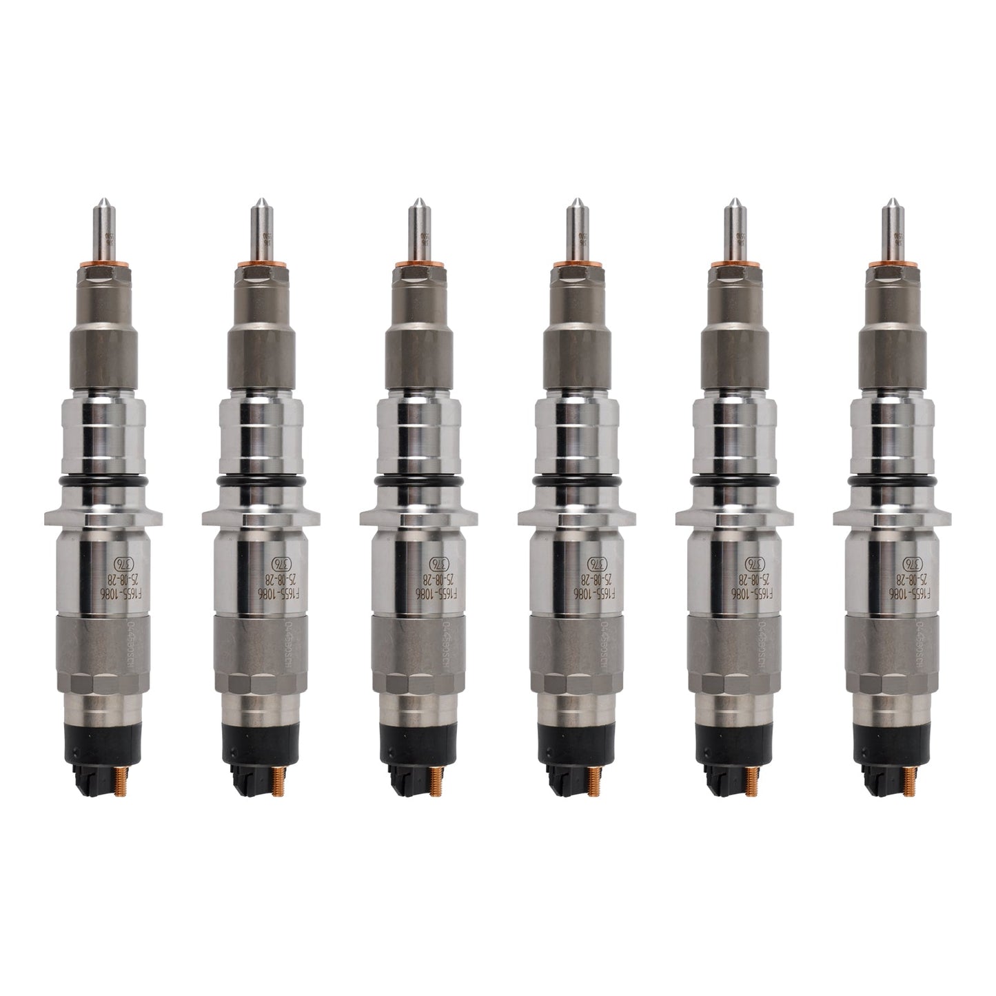 6Pcs Fuel Injector For Komatsu PC200-8 Cummins Engine QSB6.7 0445120231 5263262