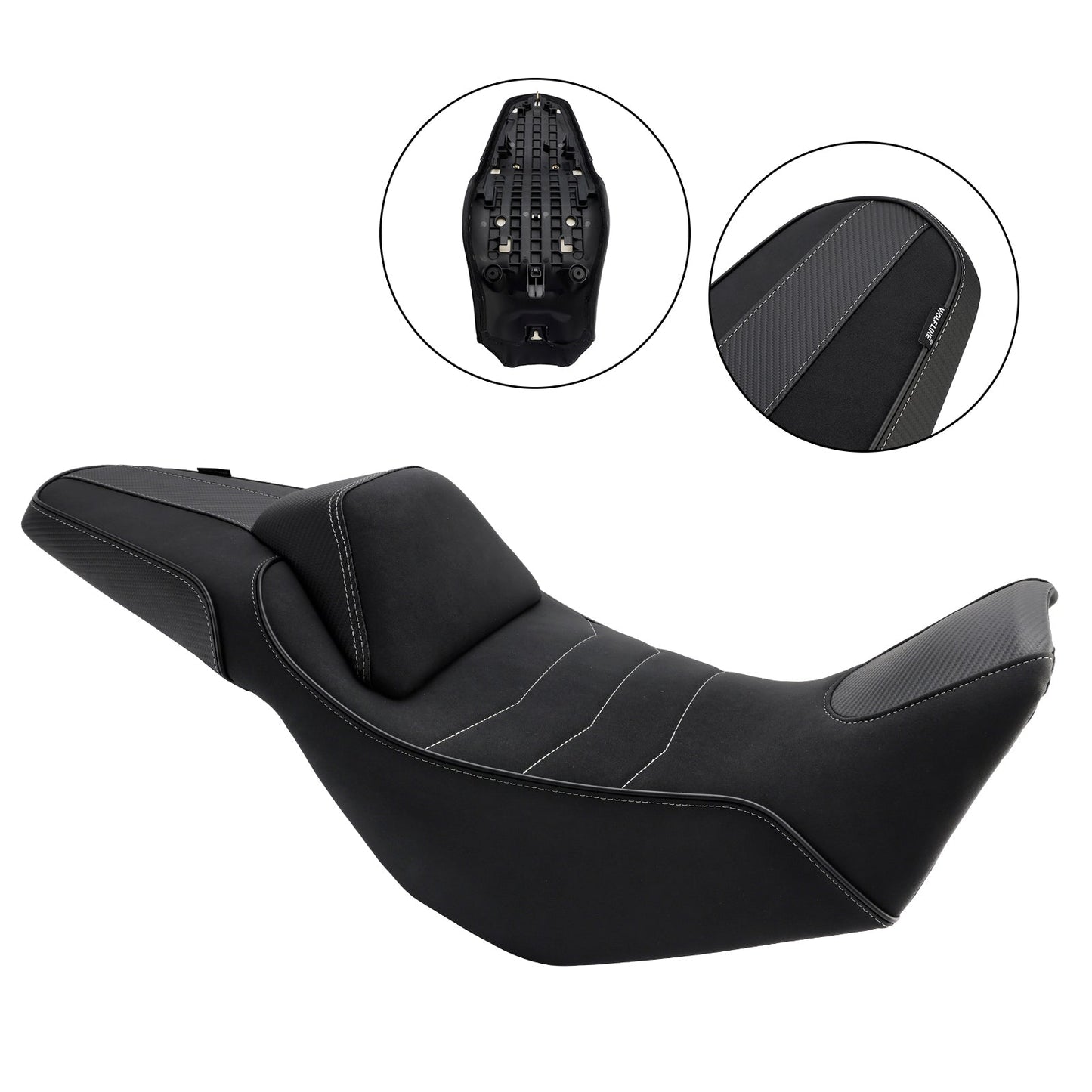2024-2025 Honda Nx400 Nx500 Complete Cushion Rider Passenger Seat +15Mm