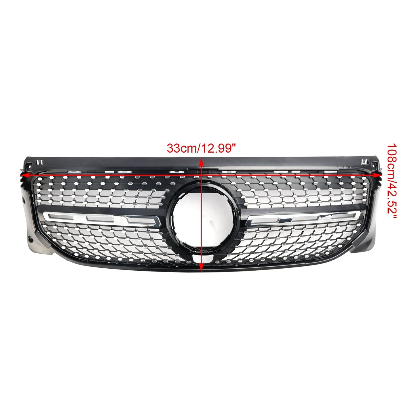 2020-2023 Mercedes Benz GLB X247 Diamond Front Bumper Grille Grill