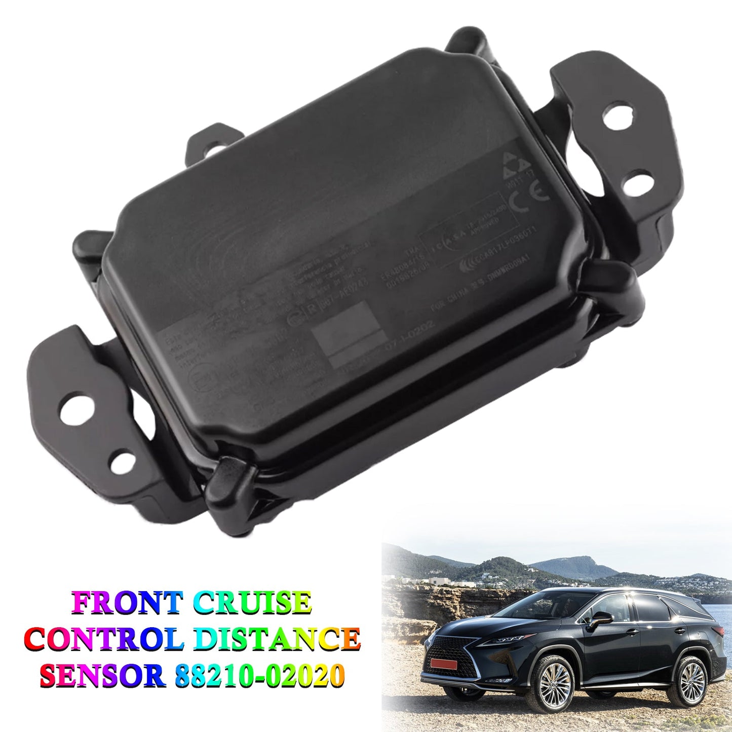 2019-2022 Toyota Corolla 4 Cyl 1.8L 4 Cyl 2.0L Cruise Control Wave Radar Sensor 88210-02020
