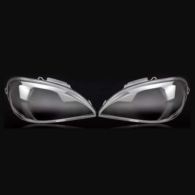 2002-2005 Mercedes Benz ML-Class W163 2PCS Front Headlight Glass Clear