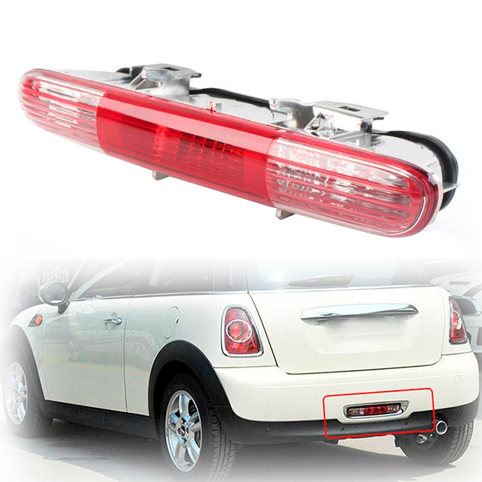 Rear Fog Light Reverse Brake Lamp For Mini Cooper R56 R57 R58 R59 2009 ...