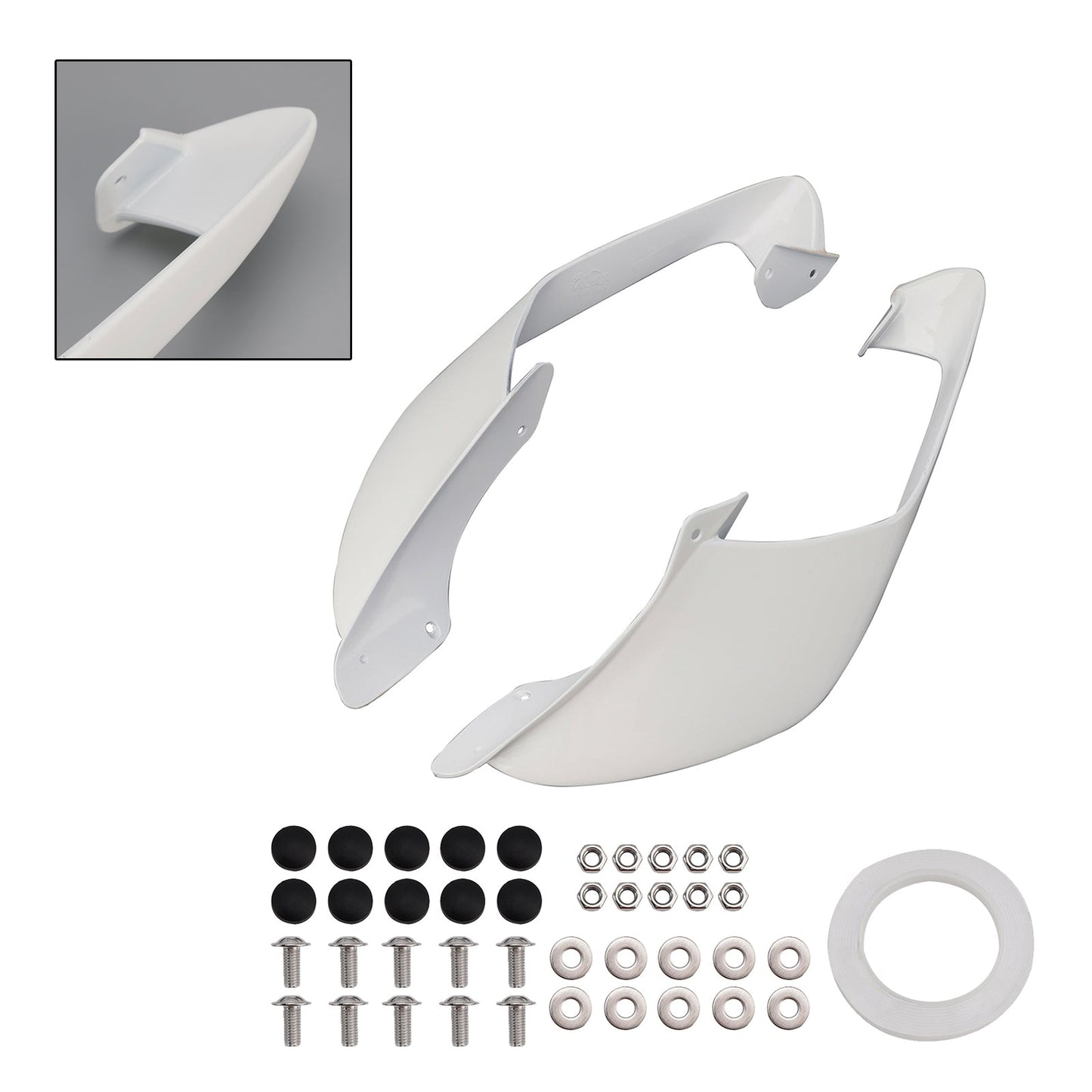 2021-2024 Yamaha YZF R1 R1M Front Side Winglets Wings Spoiler Fairing