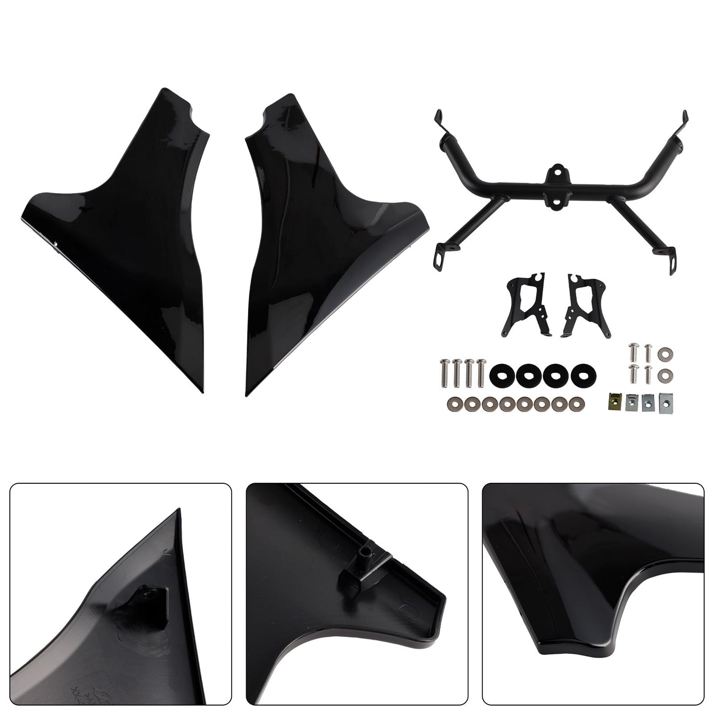 2024 -later Harley CVO Road Glide Upgrade Side Panel Brackets Support Spoiler