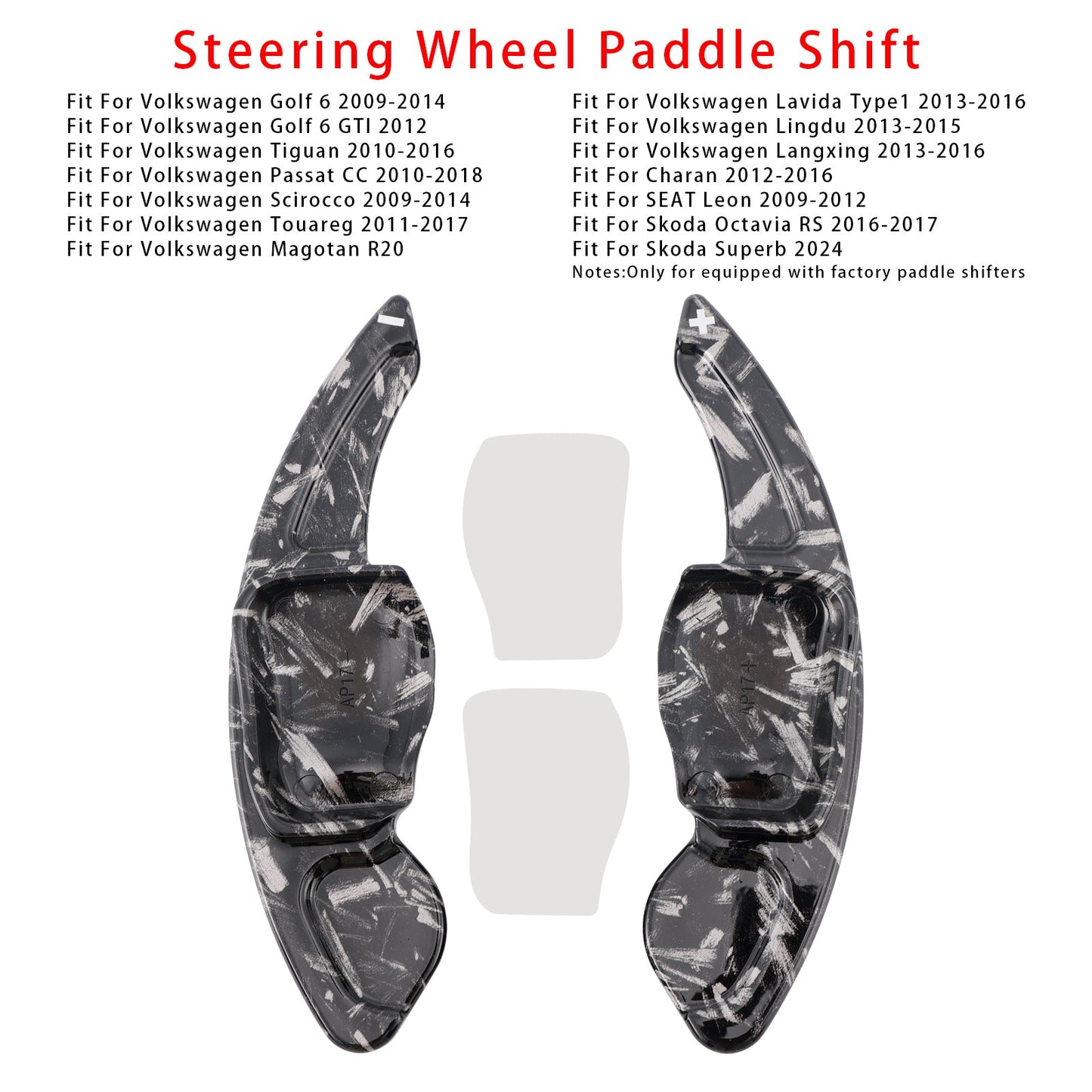 Steering Wheel Paddle Shifter Extension For SEAT VW Scirocco