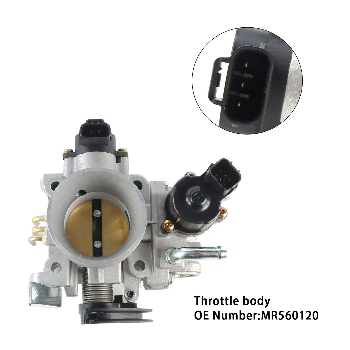 2003-2004 Lancer LS Sedan 4-Door 2.0L 2000CC Throttle Body MR560120 MN128888