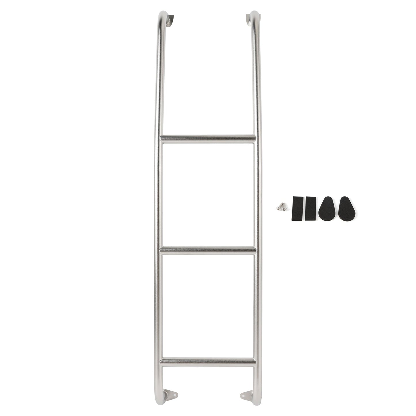 2014-2025 Ford Transit Low Roof Vans Stainless Steel 3-Step Van Ladder 093TS