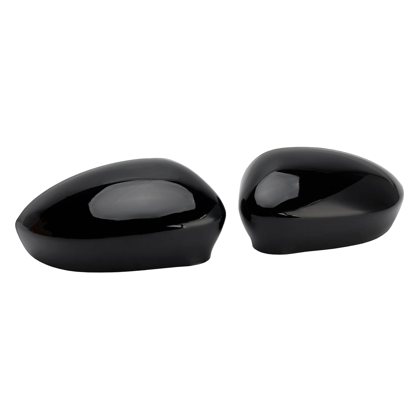 Pair of Side Mirror Cover Cap for Fiat 500 2007-2024 Grande Punto 2005-2018