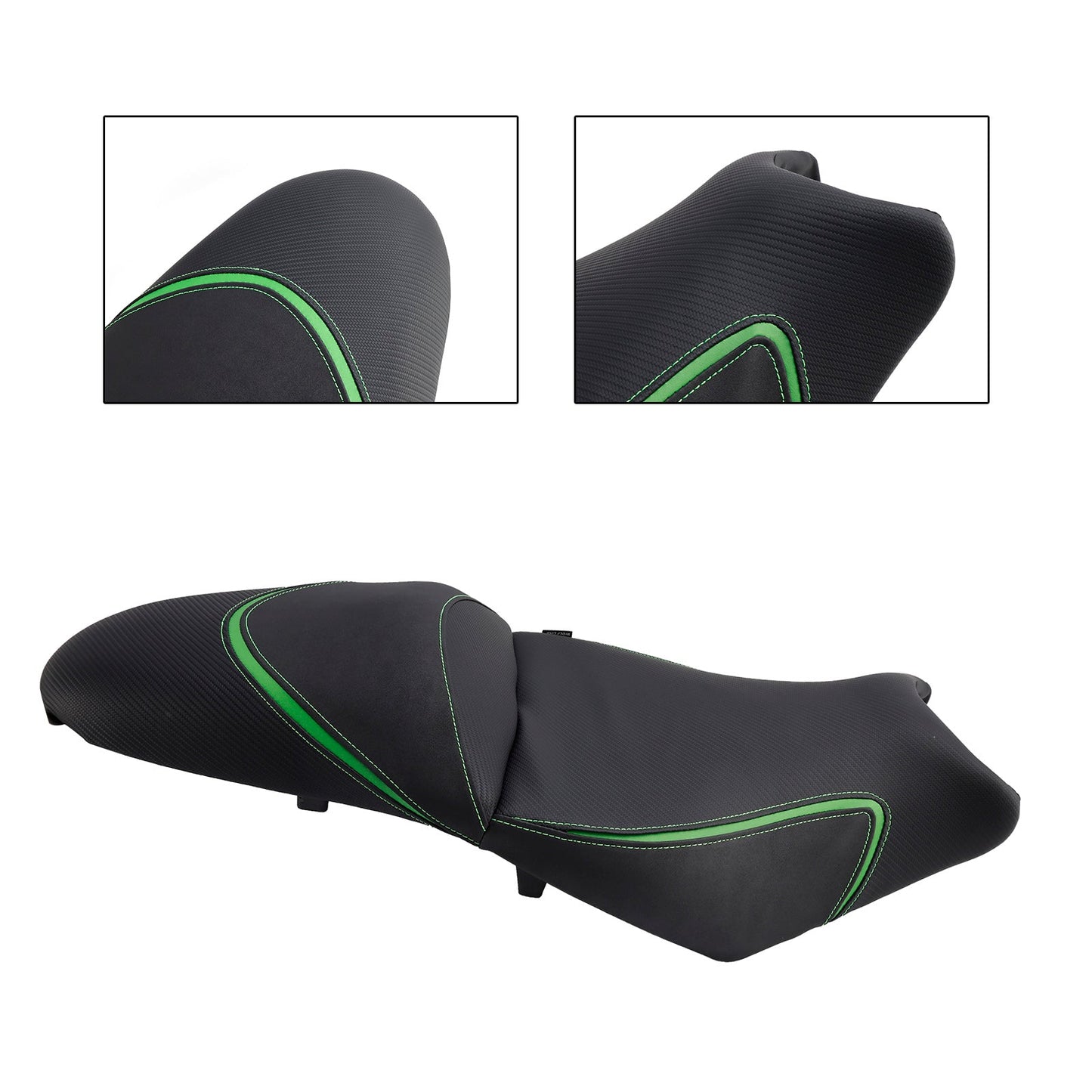2022-2024 Kawasaki Versys650 Complete Cushion Rider Passenger Seat Green