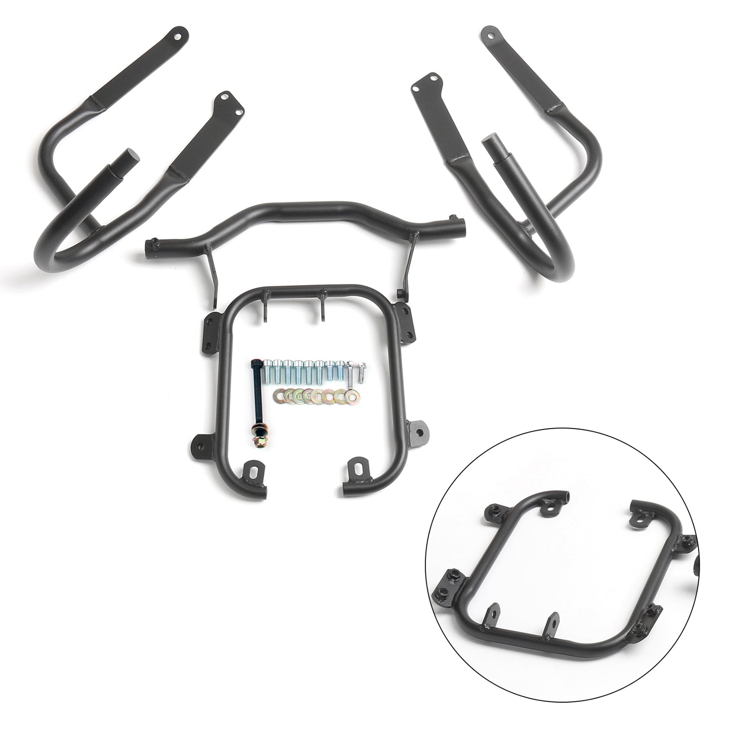 Crash bars Protection Fit For BMW R1200RT 2005-2013 2011 2012 Black