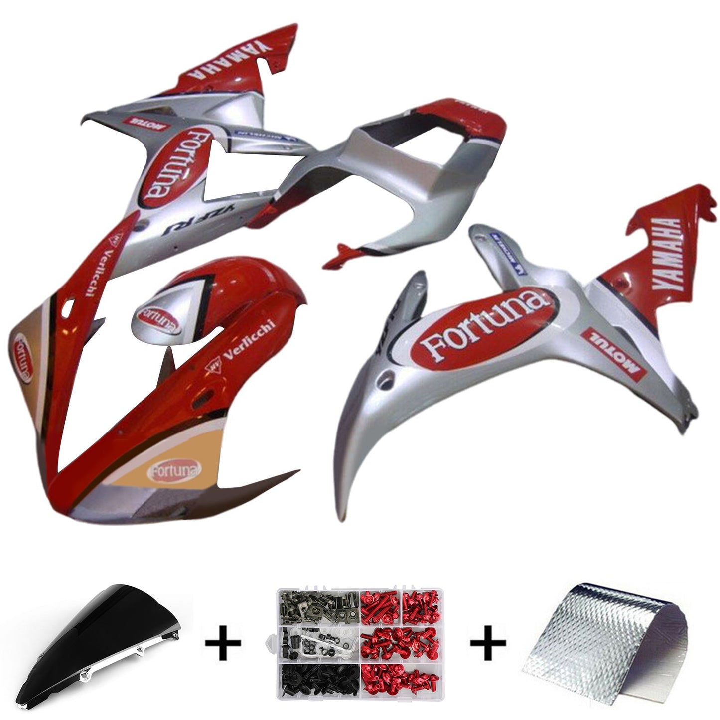 2002-2003 Yamaha YZF 1000 R1 Injection Fairing Kit Bodywork Plastic ABS